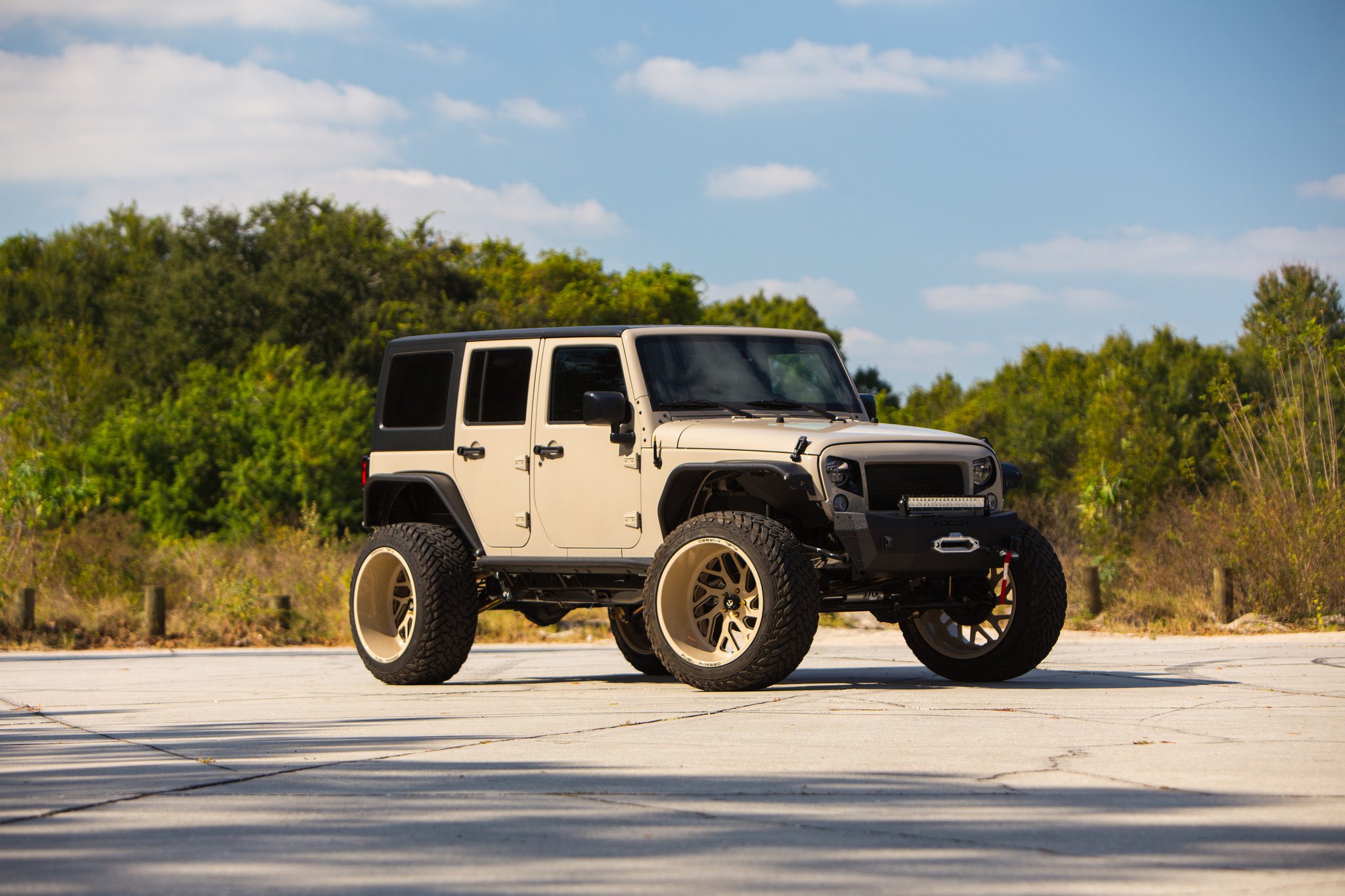 Jeep Wrangler off Road