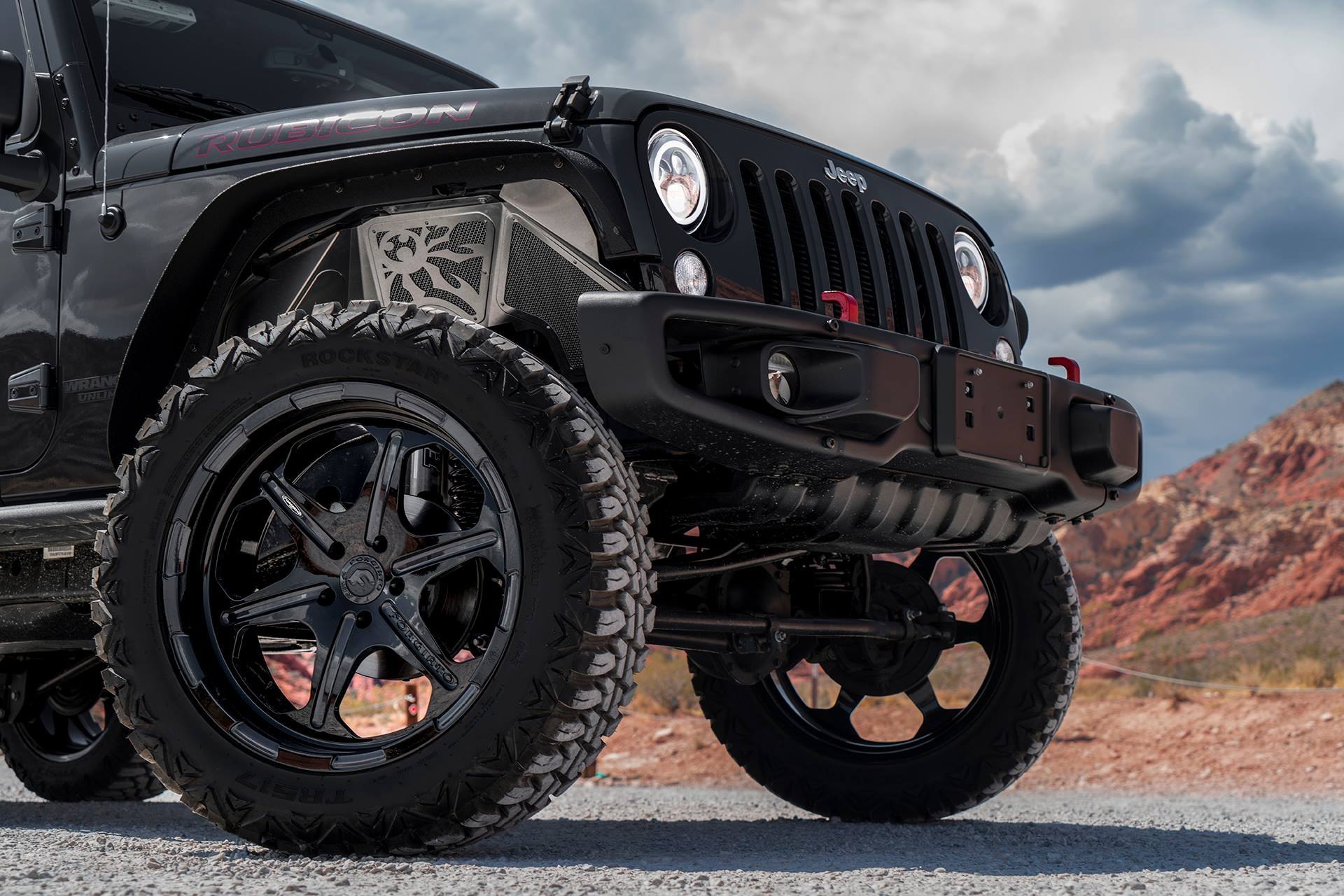 Jeep Wrangler 22 Wheels