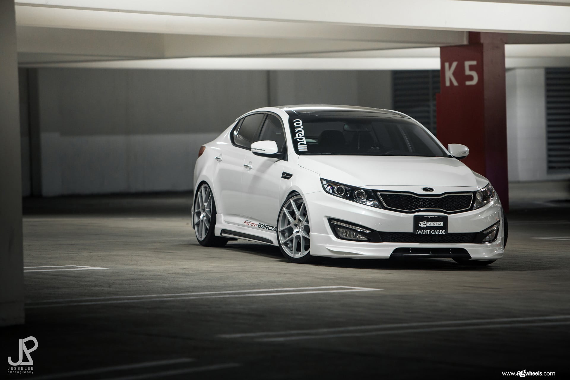 Optima with Sport Body Kit and Avant Garde Custom Wheels - Photo by Avant Garde
