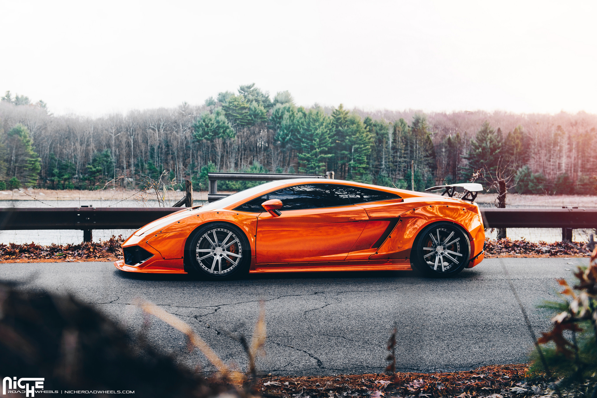 Stanced Lamborghini Gallardo - Photo by Niche