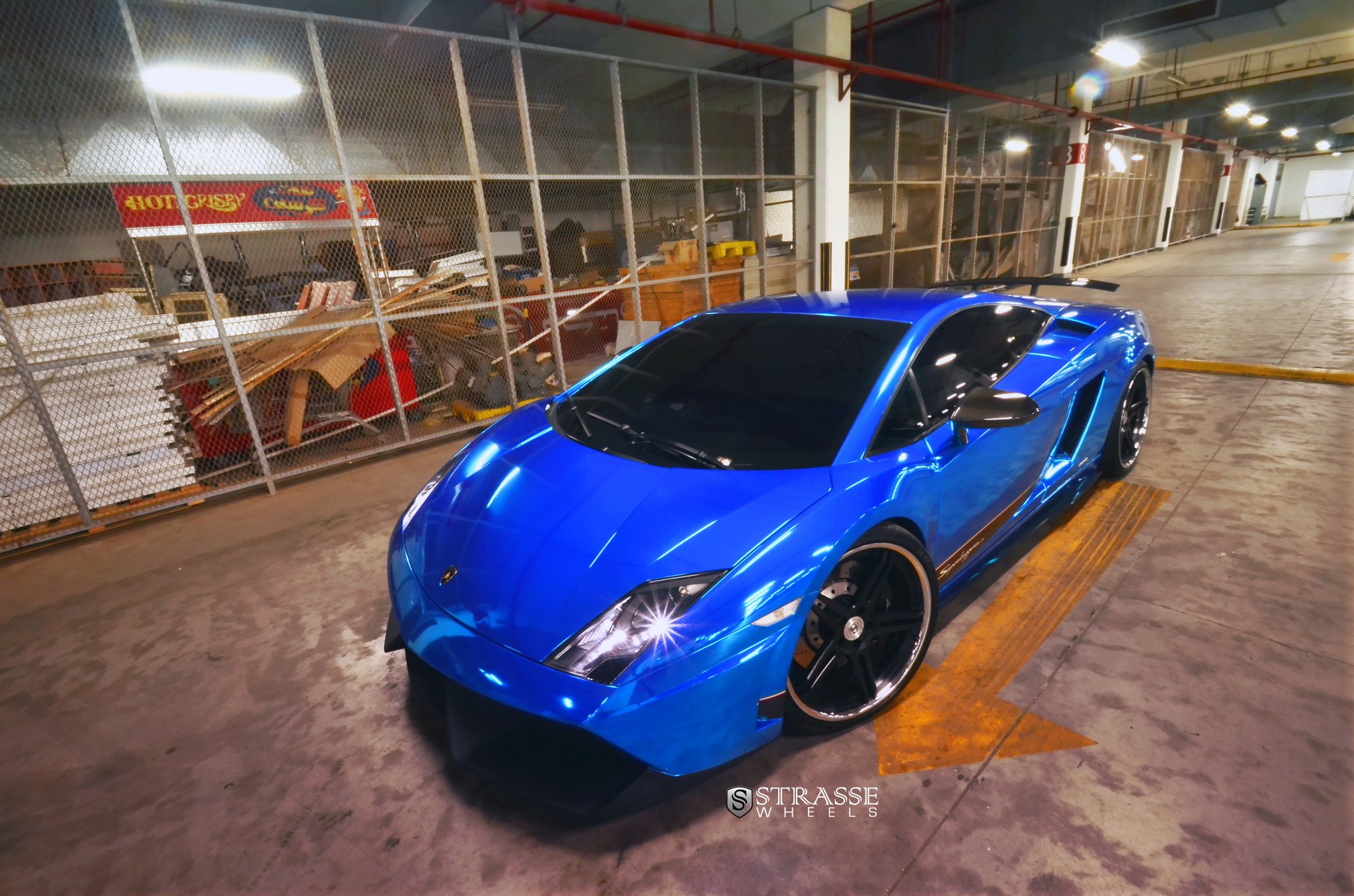 Lamborghini Gallardo lp570 Blue