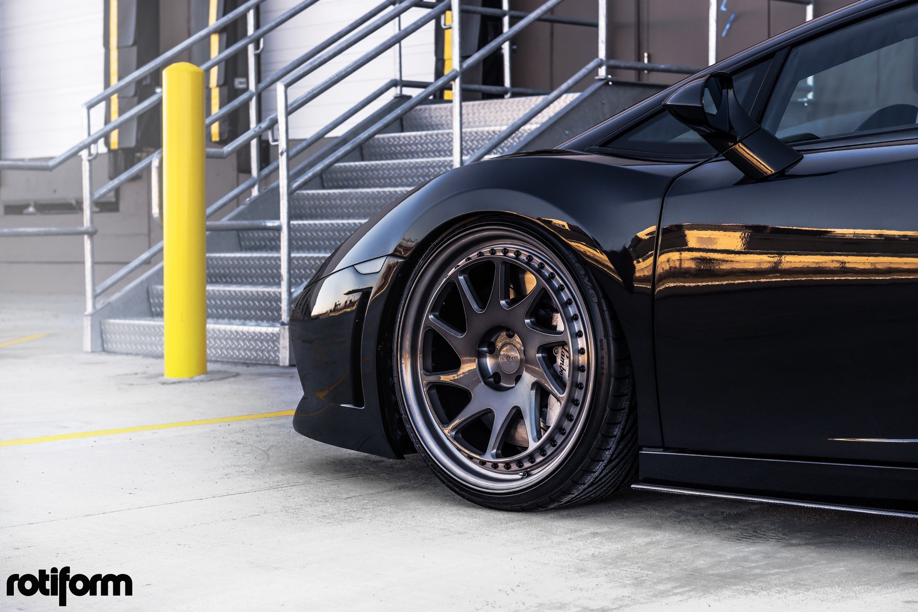 Uncompromising Lamborghini Gallardo Fitted With Rotiform Custom Wheels ...