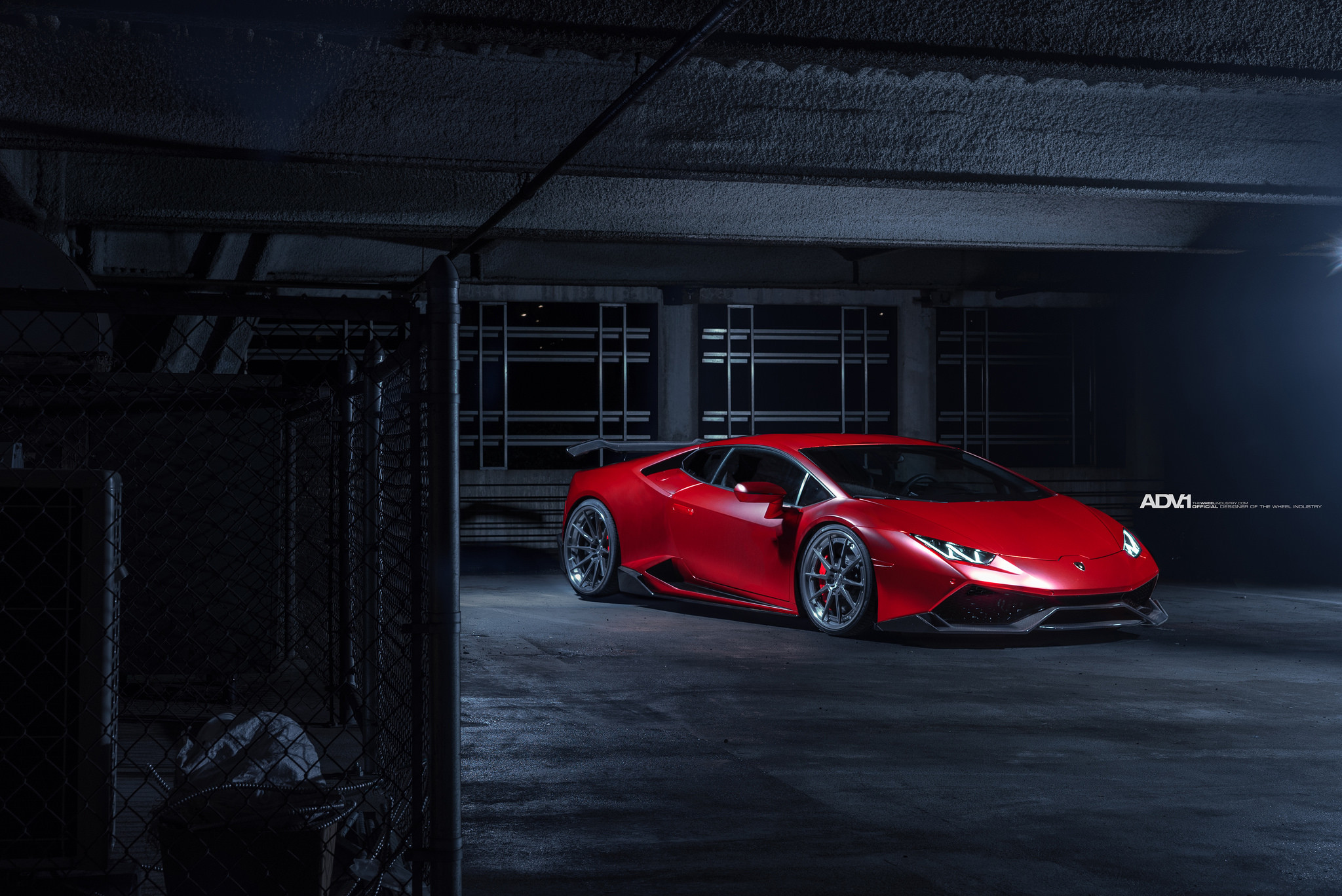 Silent Hurricane - Ruby Red Lamborghini Huracan - Photo by ADV.1
