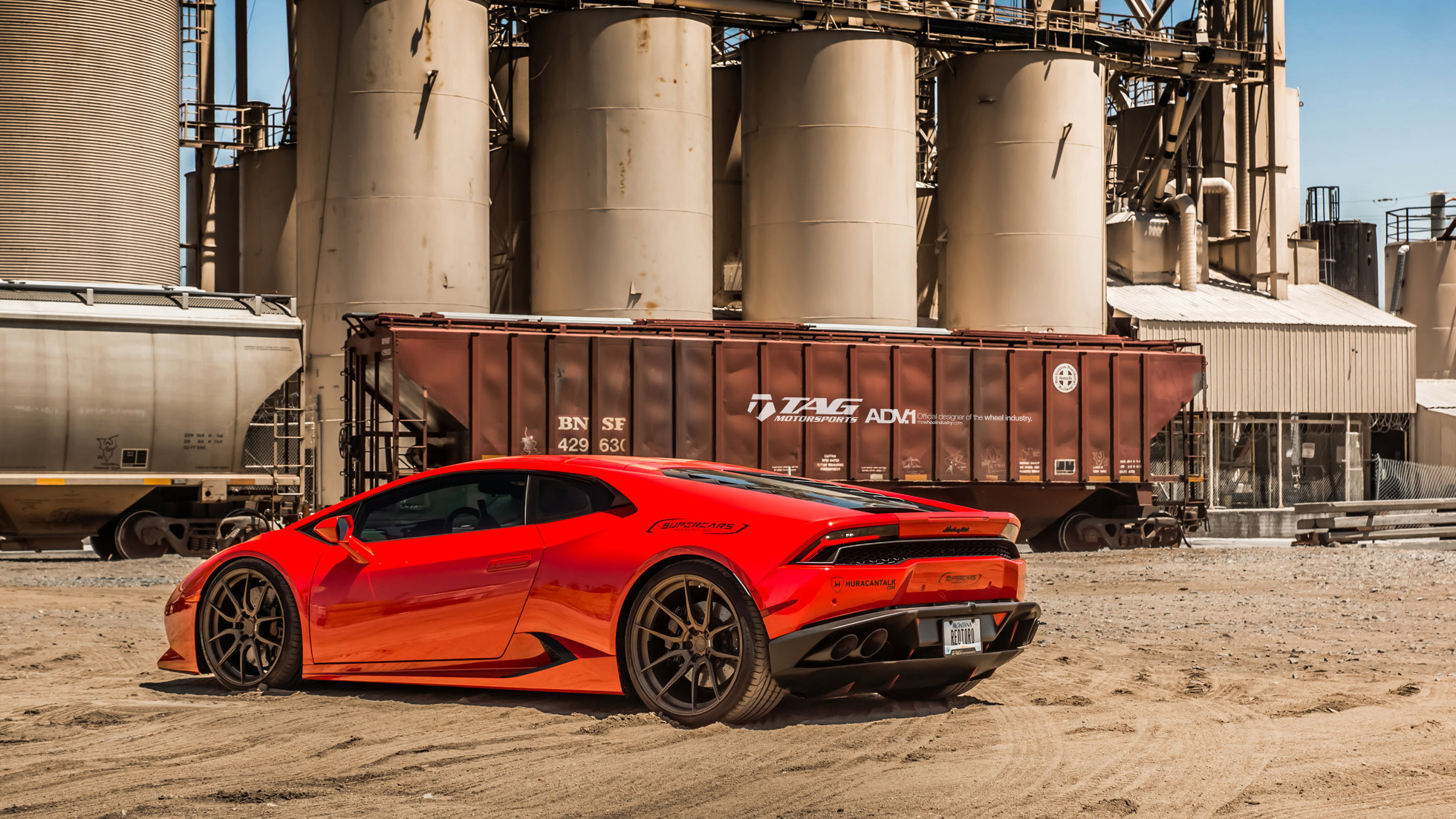 Lamborghini Huracan With Custom ADV.1 Rims - Photo by ADV.1