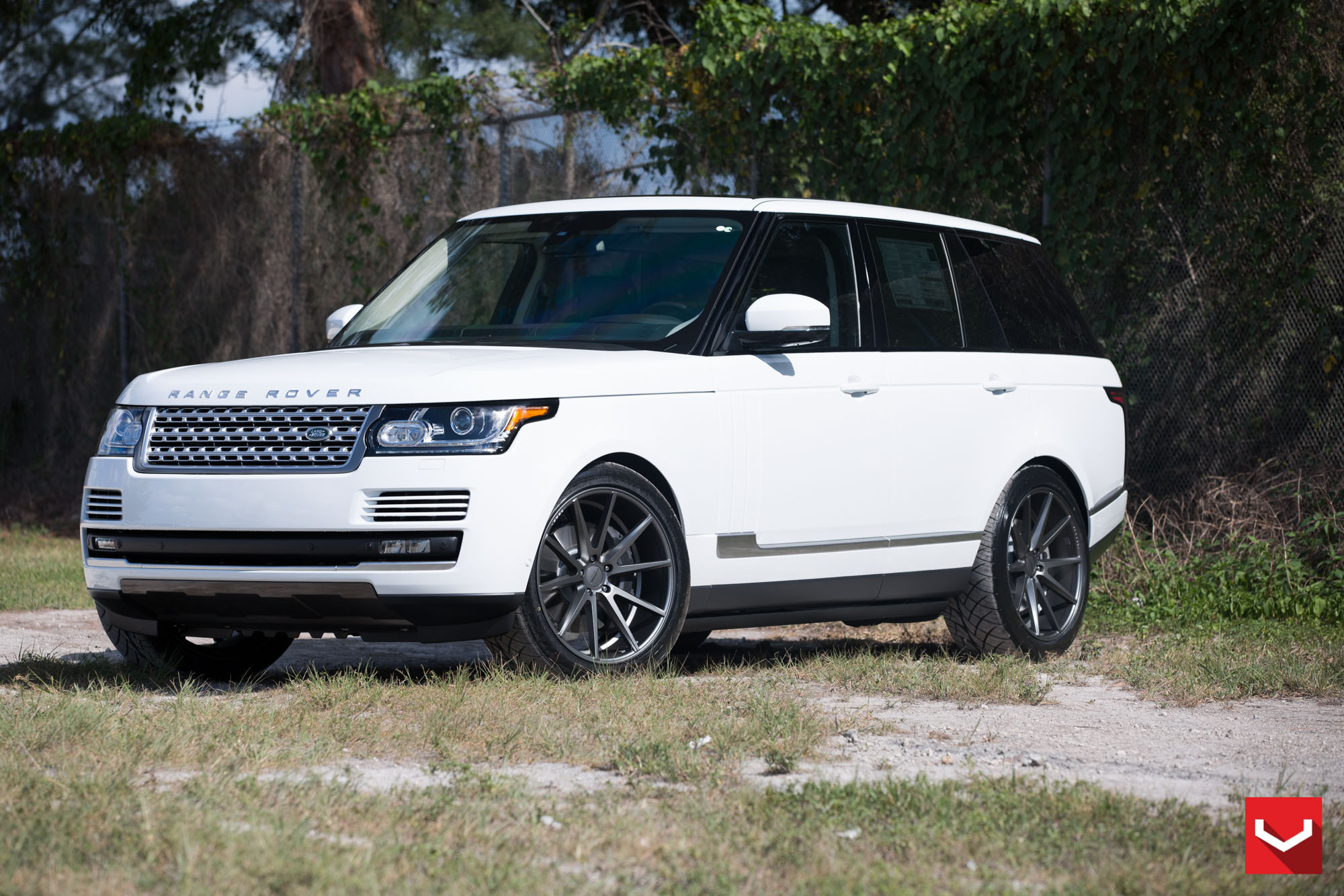 Chrome Bodyside Moldings on Land Rover Range Rover - Photo by Vossen
