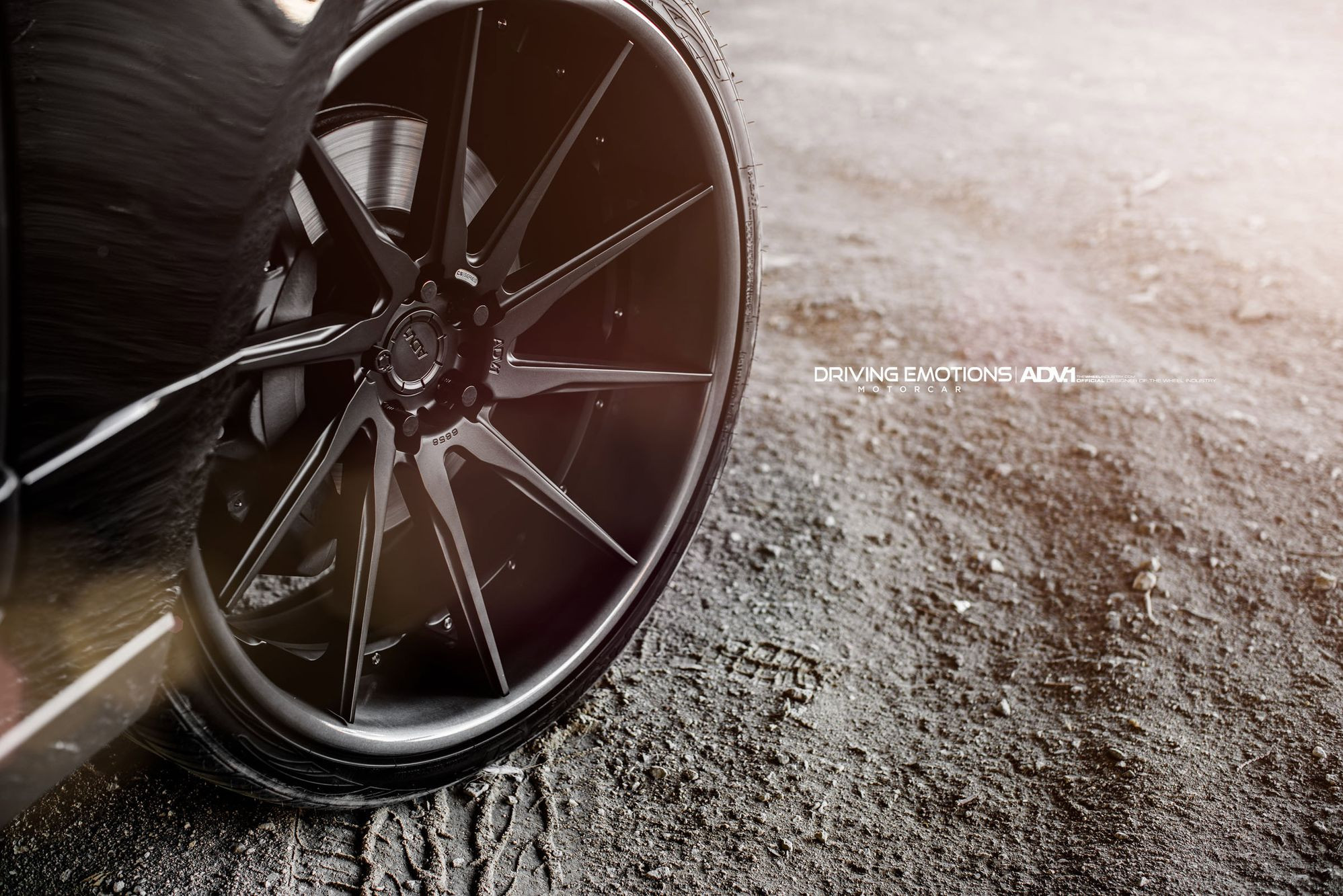 Matte Black ADV1 Wheels on Range Rover - Photo by ADV.1