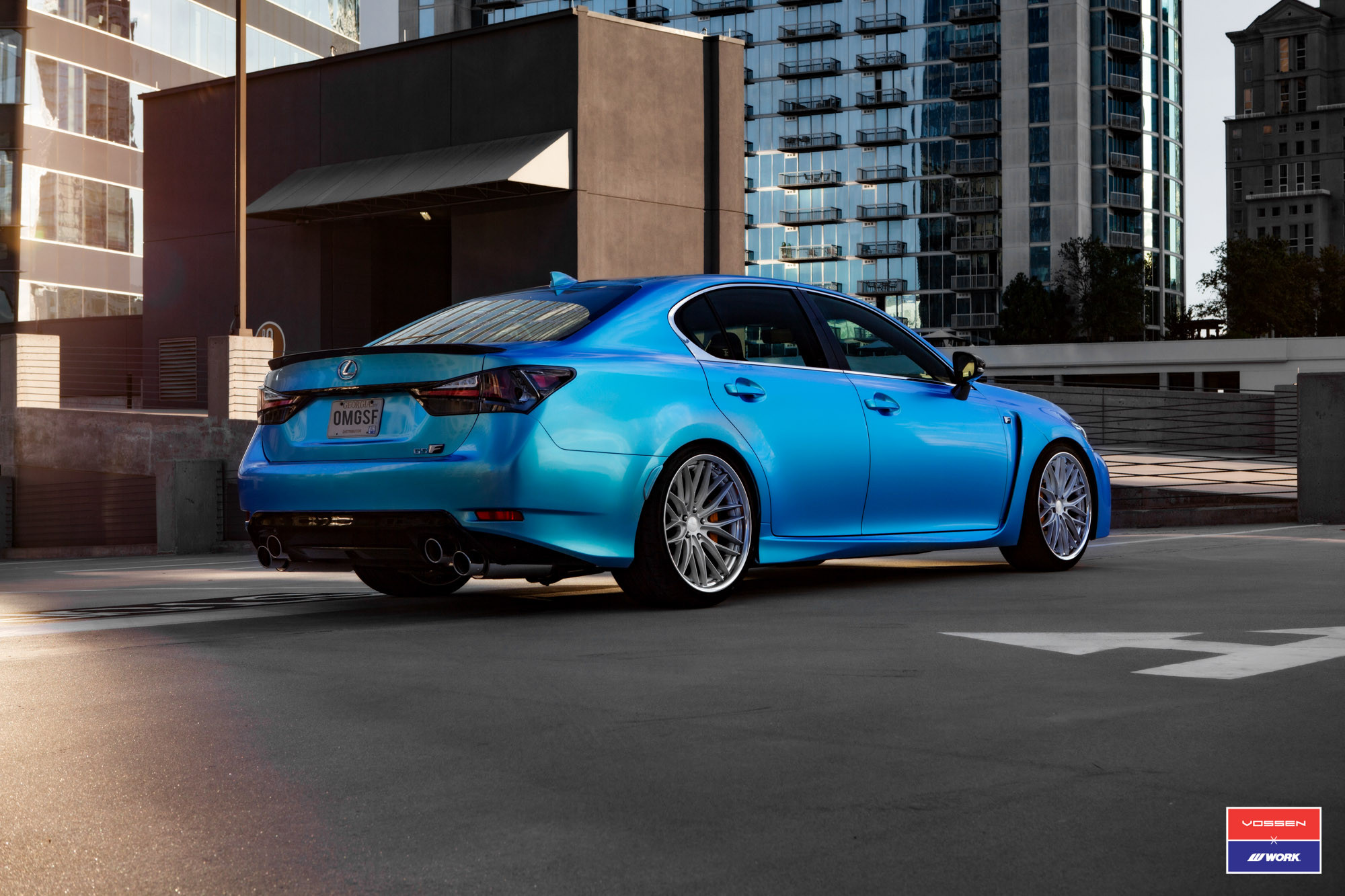 Lexus GS-F Stanced - Photo by Vossen