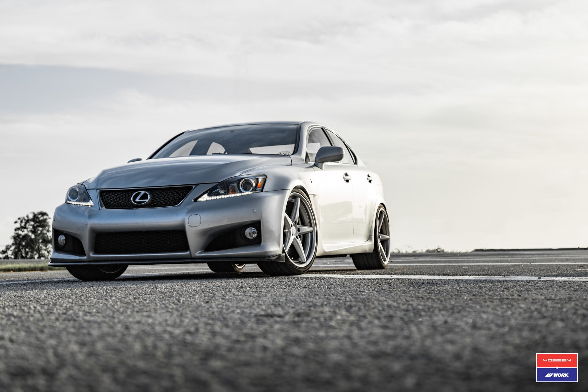 Lexus IS-F With VW2 Custom Rims - Photo by Vossen