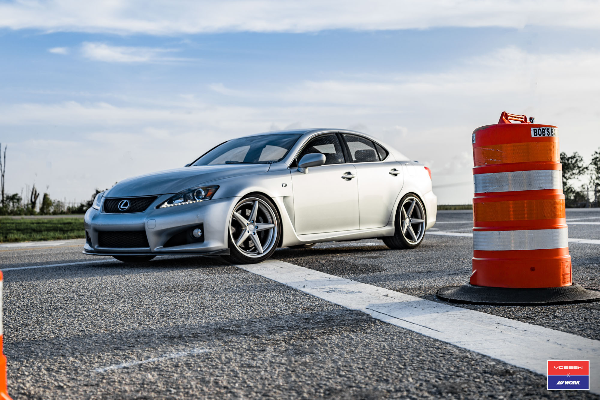 Lexus IS-F on Vossen and Work Special Edition Wheels - Photo by Vossen
