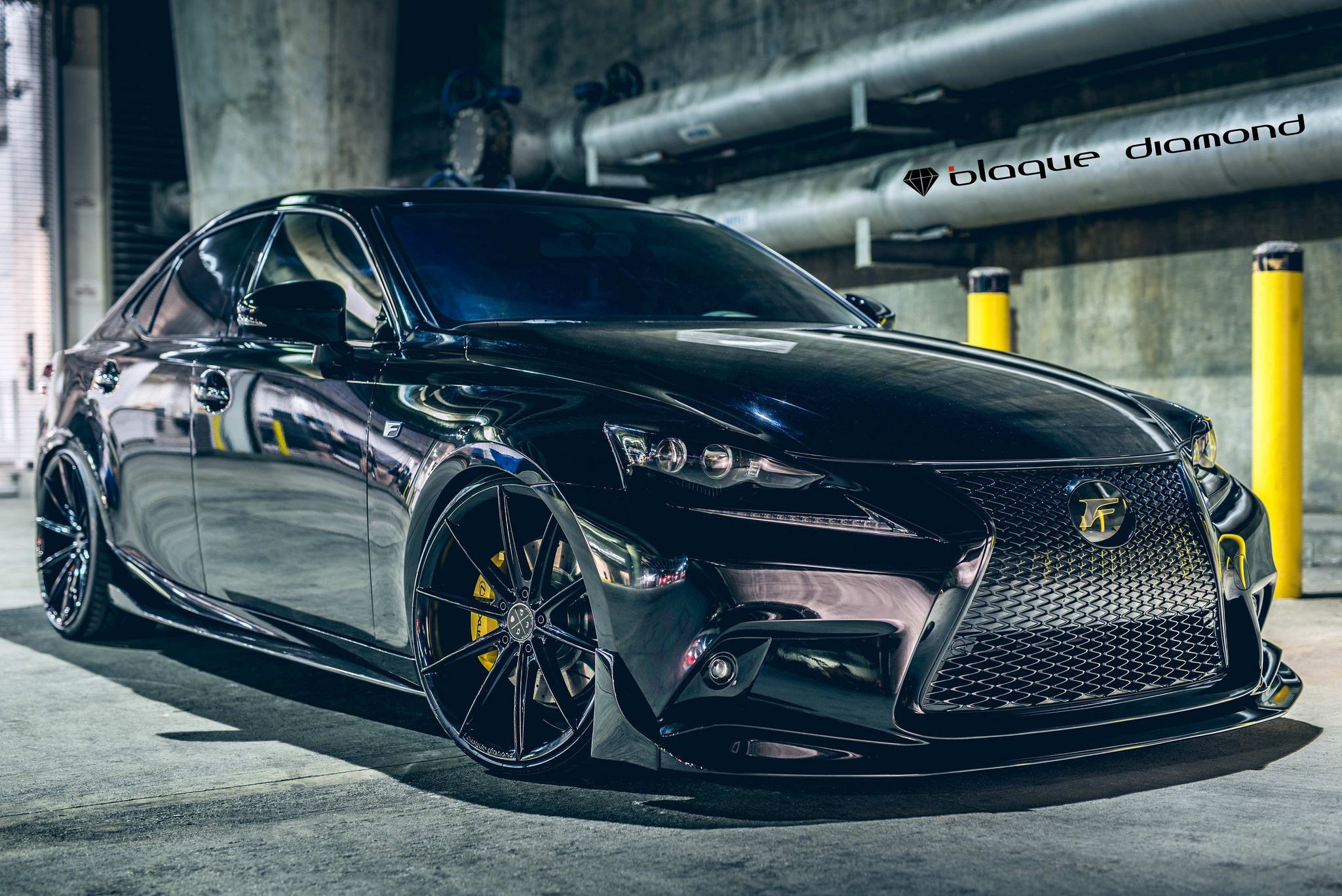 Gorgeous Lexus IS with Wide Body Kit - Photo by Black Diamond