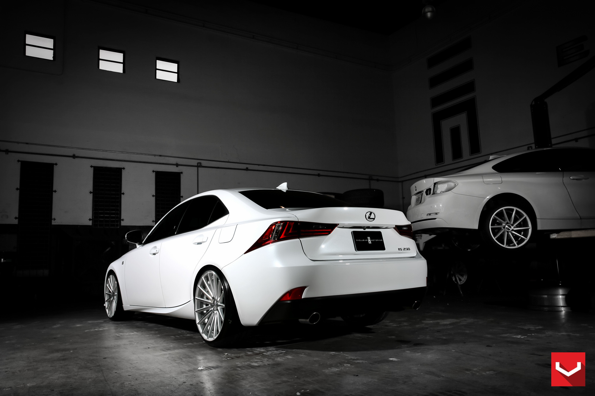Lexus IS with Custom Chrome VFS Vossen Rims - Photo by Vossen
