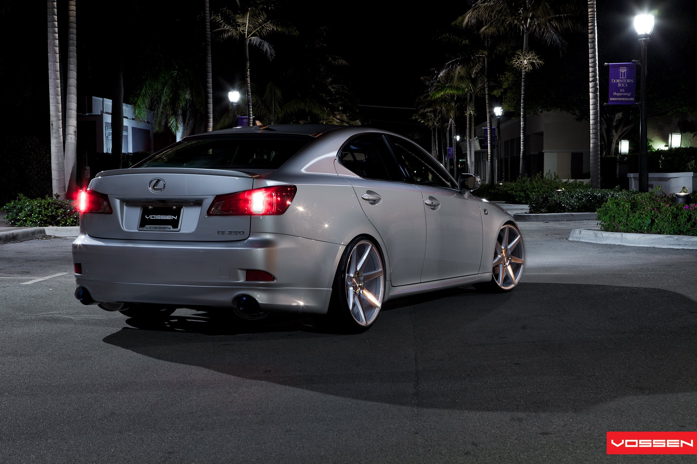 Lowered Lexus IS350 Gets Custom Touches and Vossen Rims | CARiD.com Gallery, image size:2300x1533