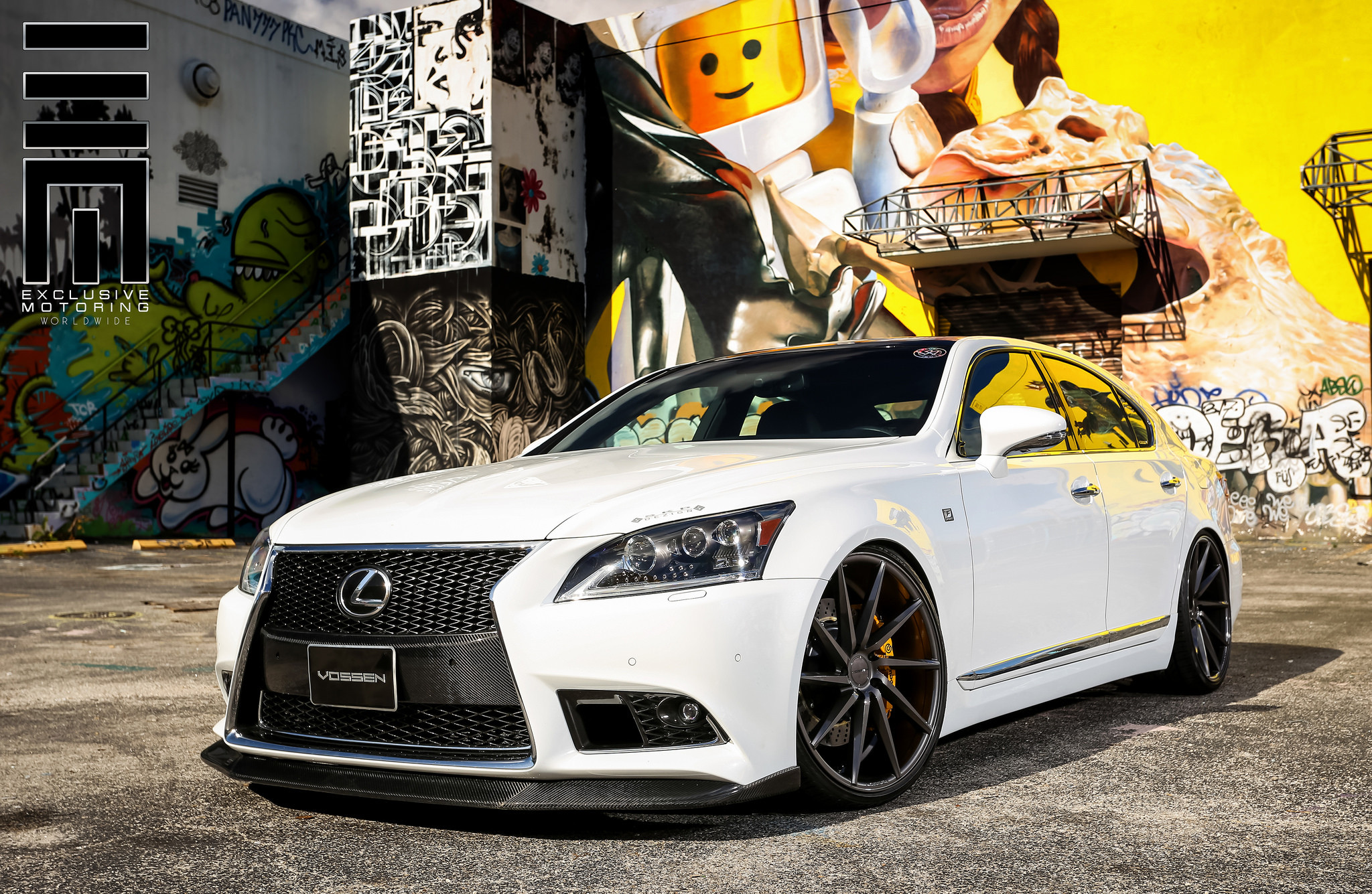 Lexus LS460 With Carbon Fiber Accents by Exclusive Motoring