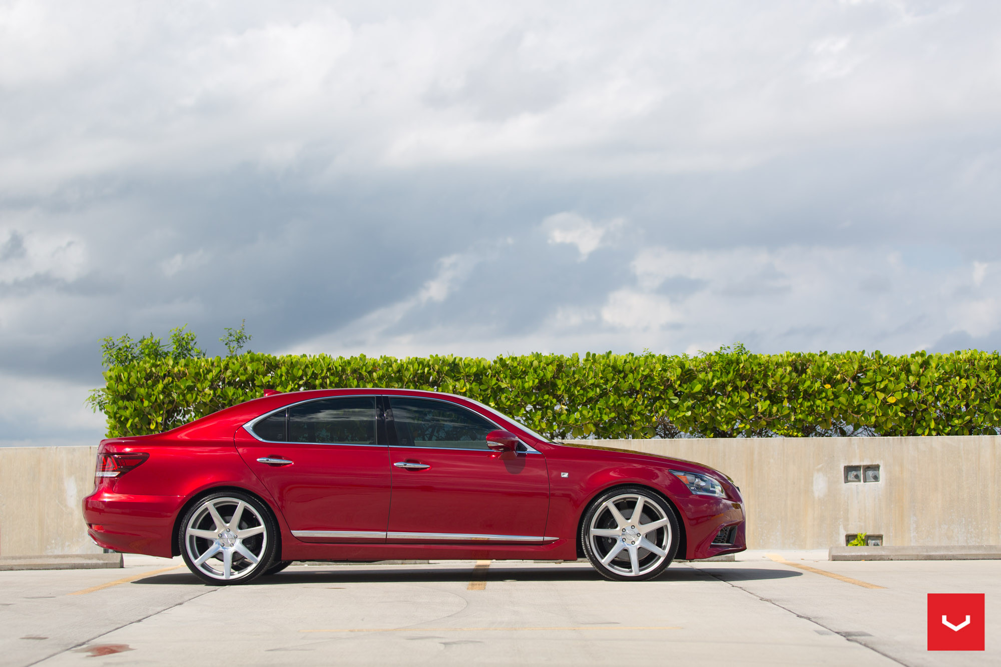 Vossen Custom Wheels on Lexus LS460 - Photo by Vossen
