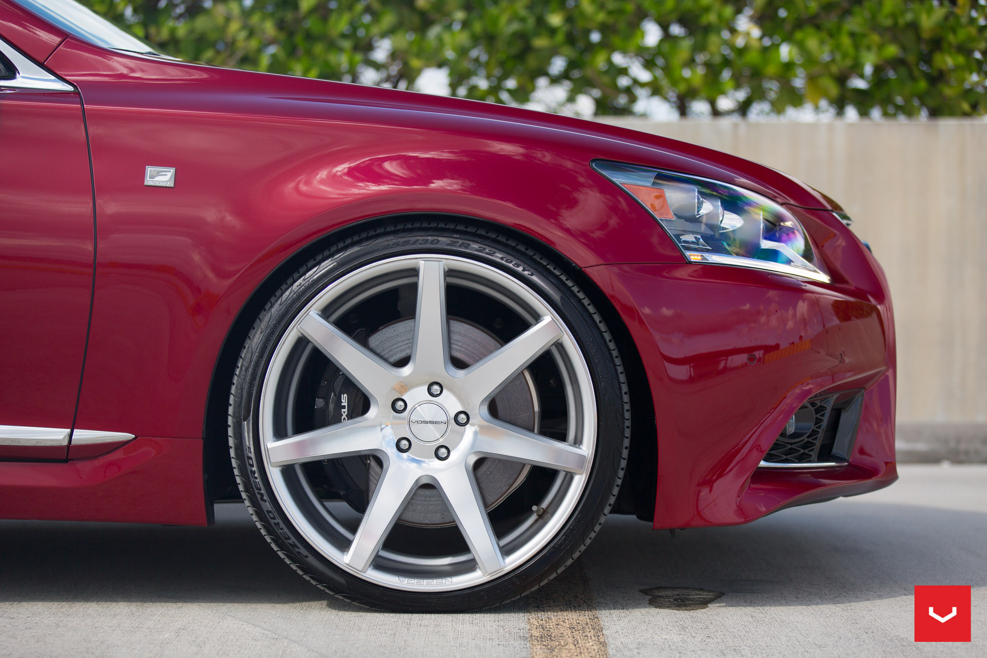 Brakes With Lexus Lettering - Photo by Vossen