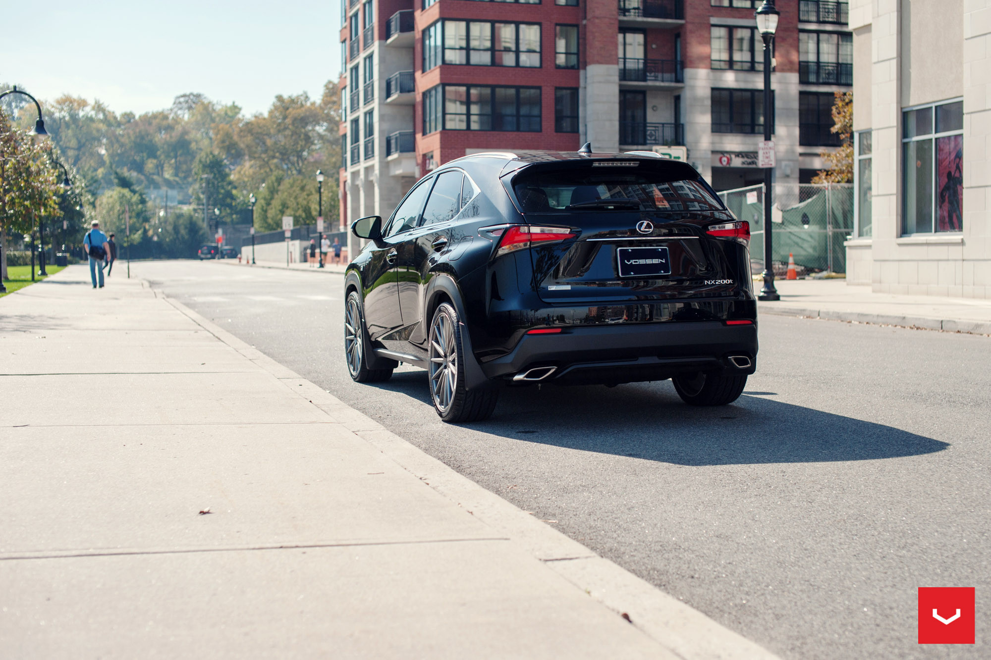Lexus NX With Aftermarket Wheels - Photo by Vossen