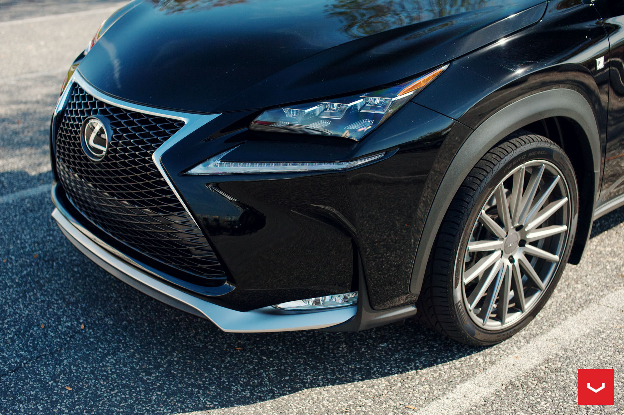 Lexus NX Grille and Bumper Lip - Photo by Vossen