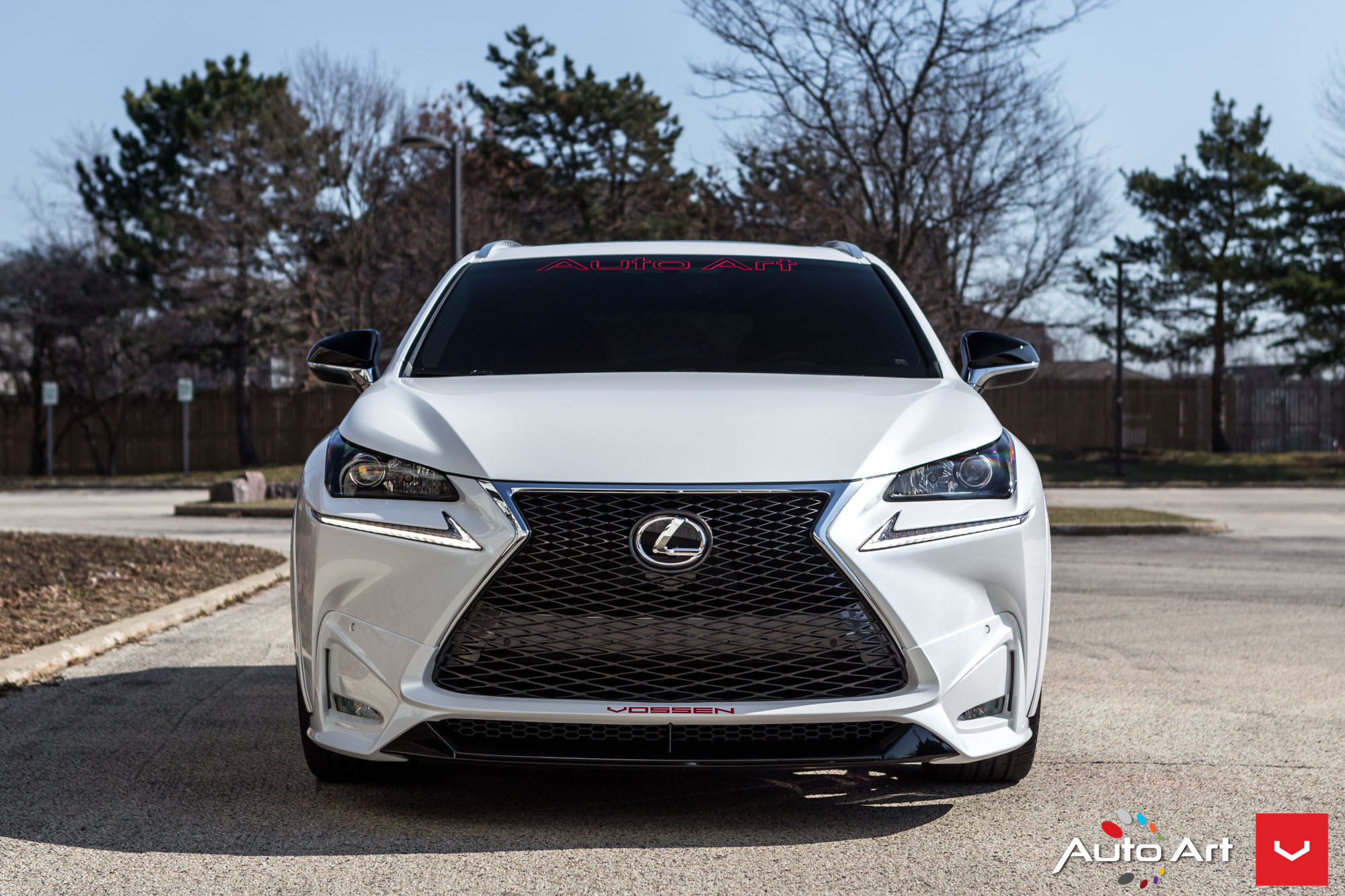 Lexus Nx Vald Front Bumper - Photo by Vossen