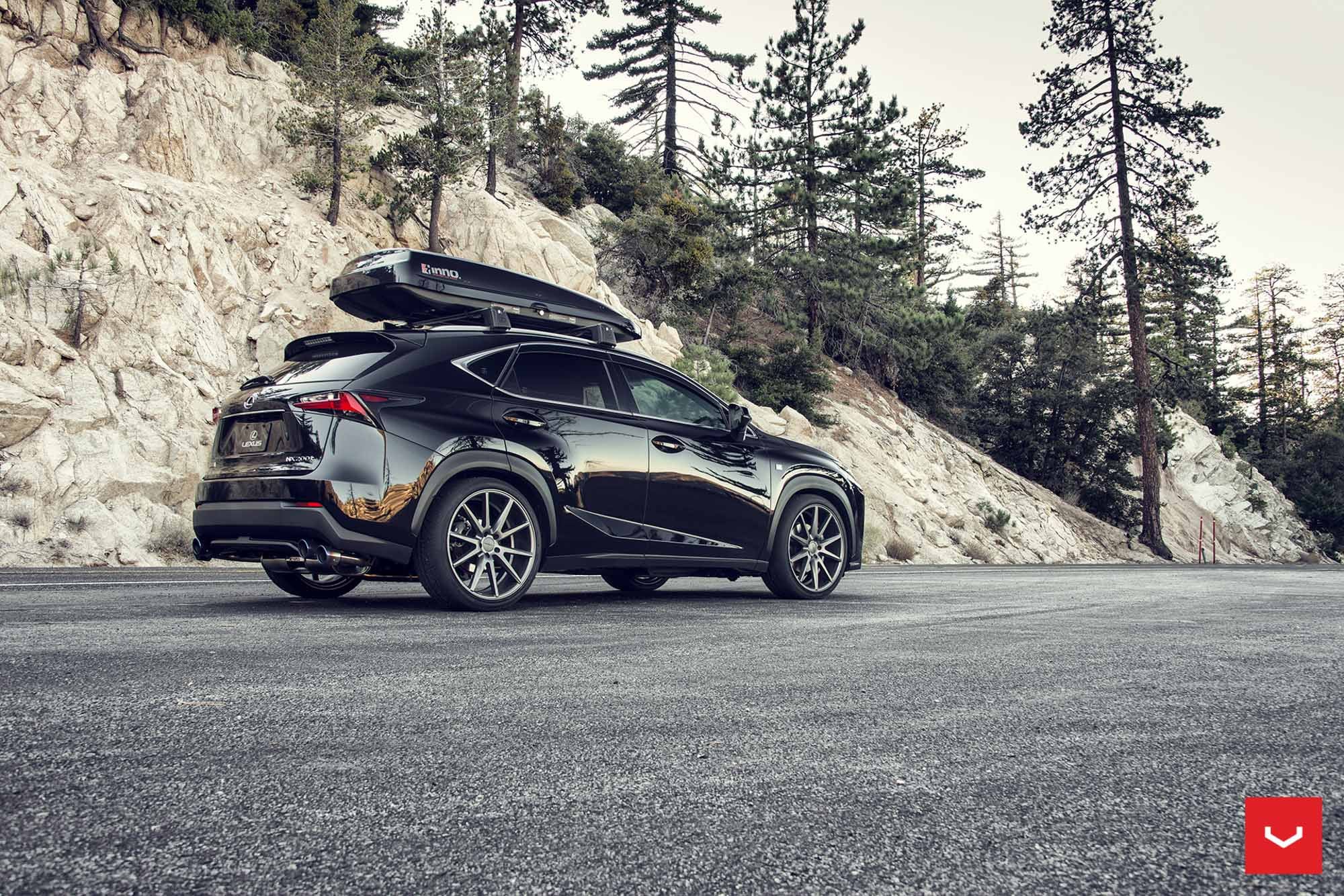 Lexus NX With Cargo Box - Photo by Vossen