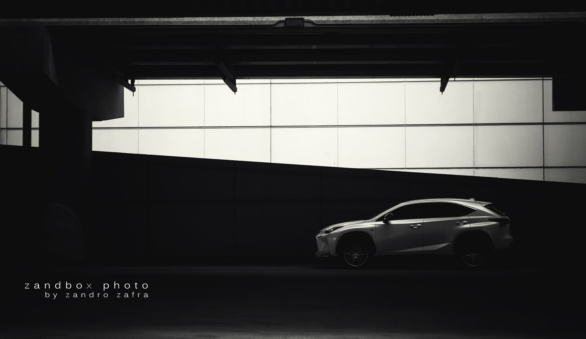 White Lexus NX with Aftermarket Side Skirts - Photo by zandbox