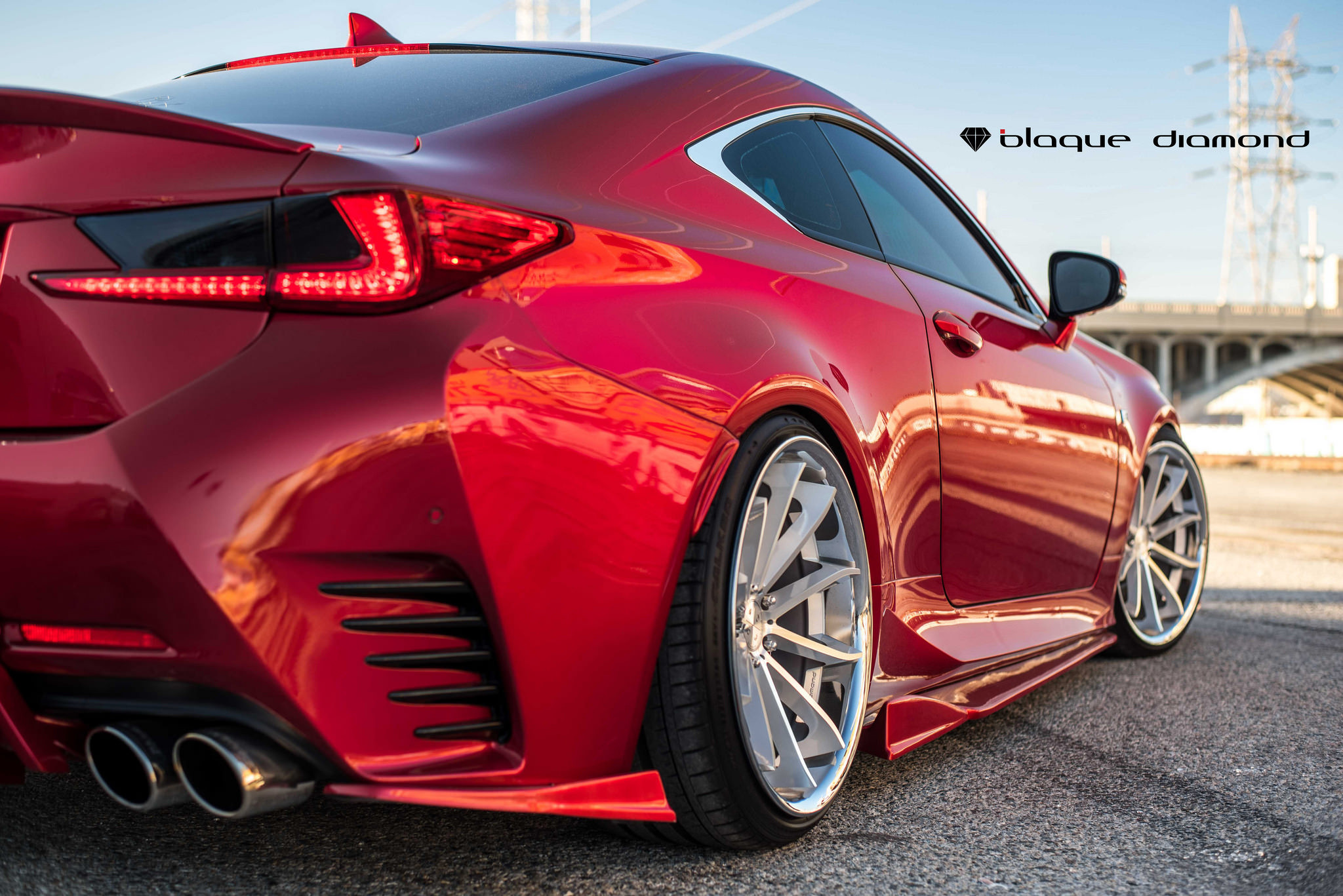 Awesome Lexus Rc with Aftermarket Taillights - Photo by Black Diamond