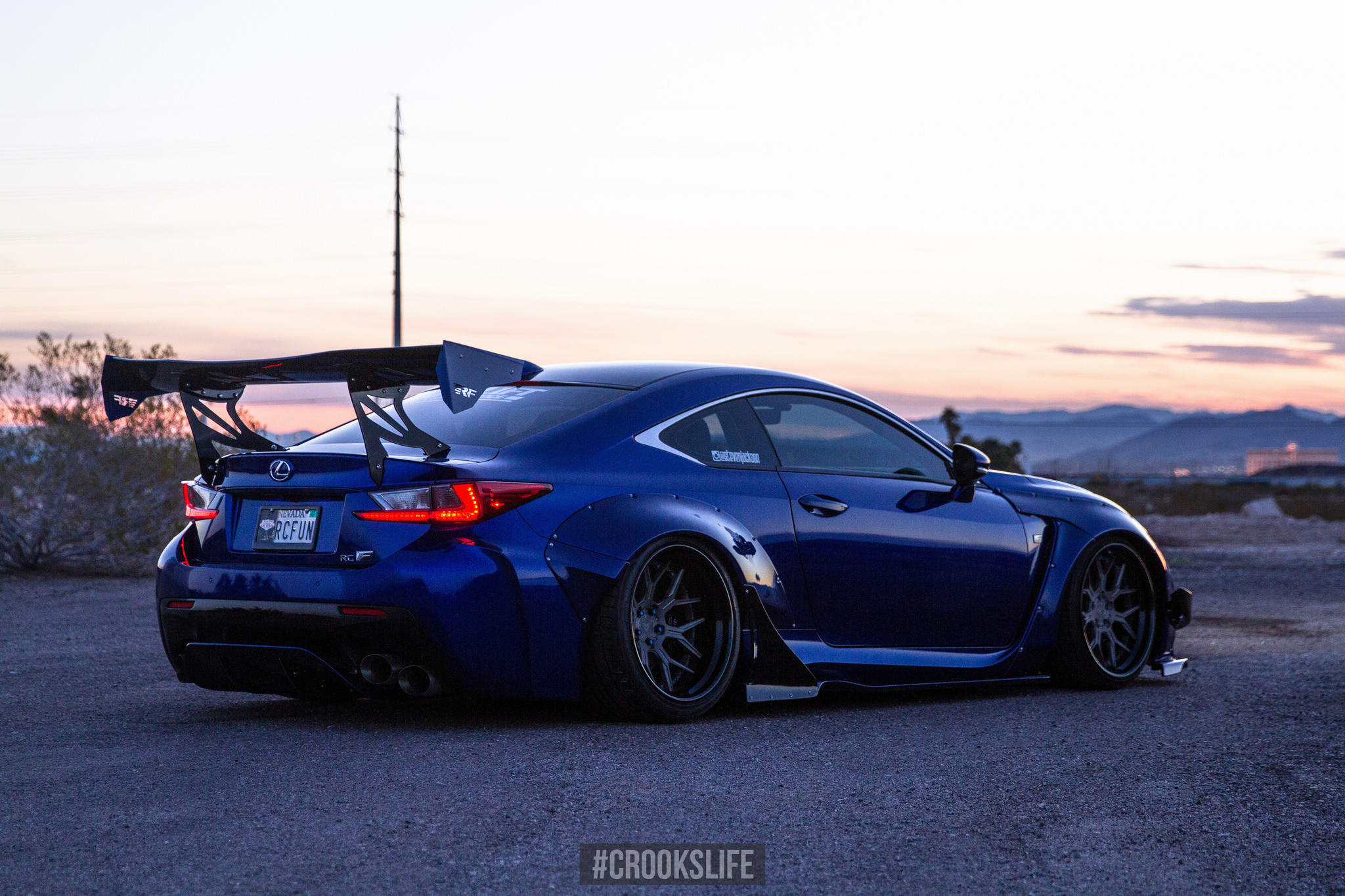 Large Sport Wing Spoiler on Lexus RC - Photo by Jimmy Crook