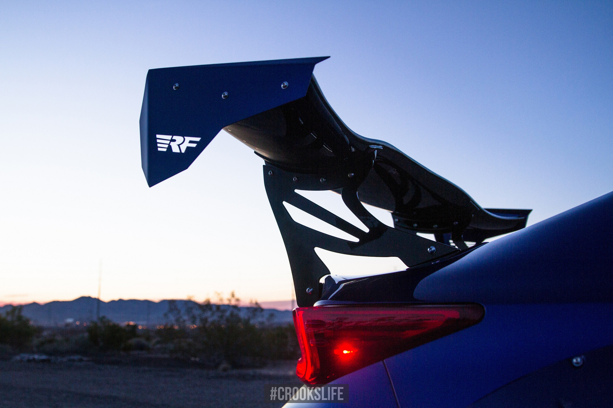 Lexus RC with Custom Wing Spoiler - Photo by Jimmy Crook