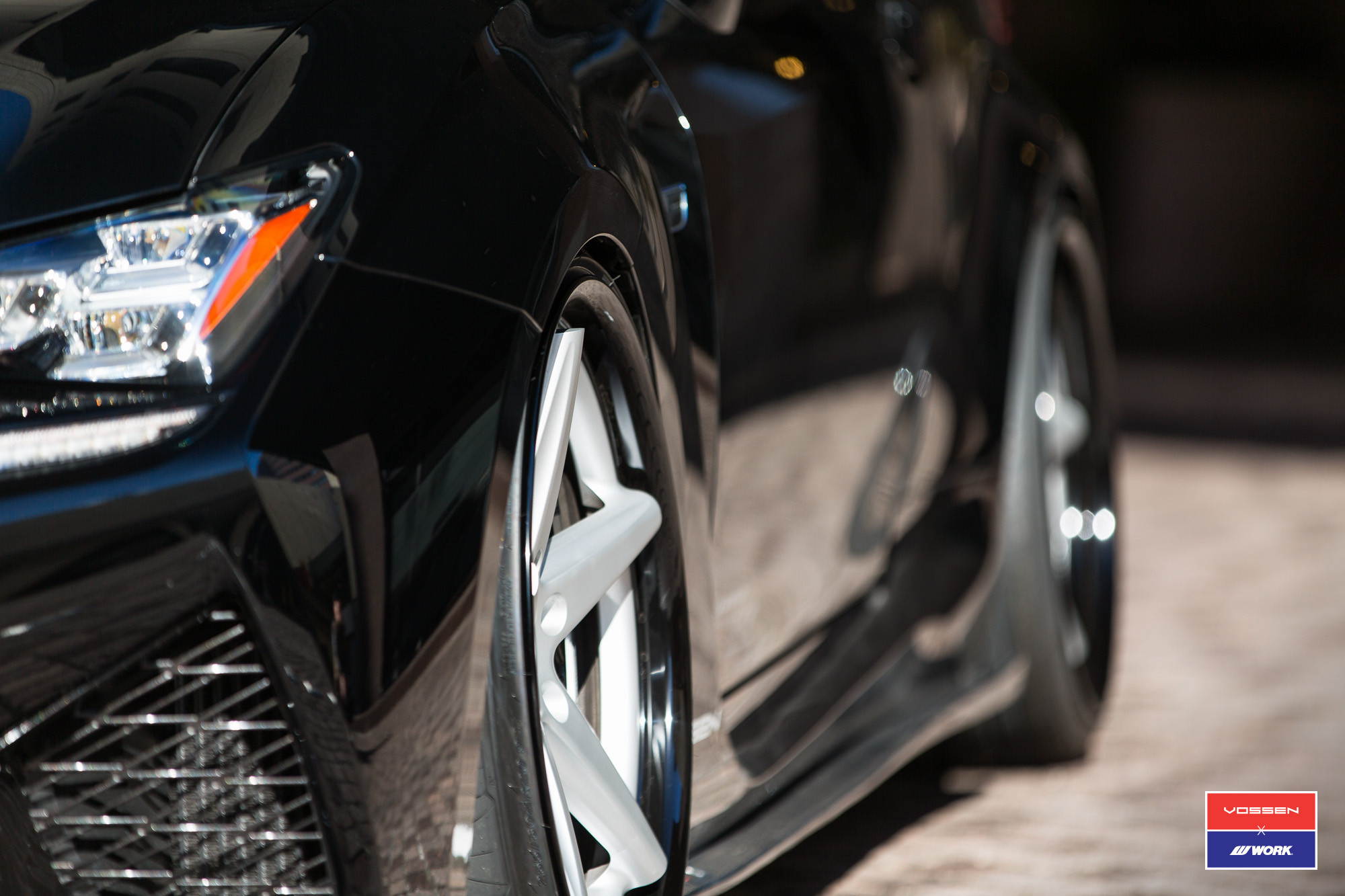 Chrome VWS Vossen Wheels on Lexus RC - Photo by Vossen