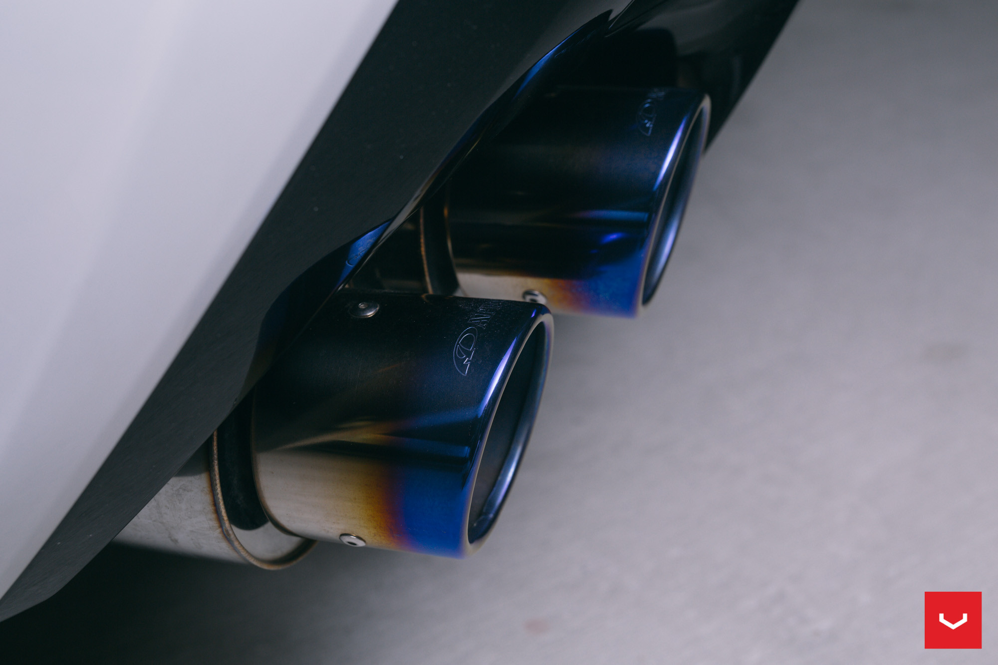 ARK Performance Exhaust System on Lexus RC - Photo by Vossen