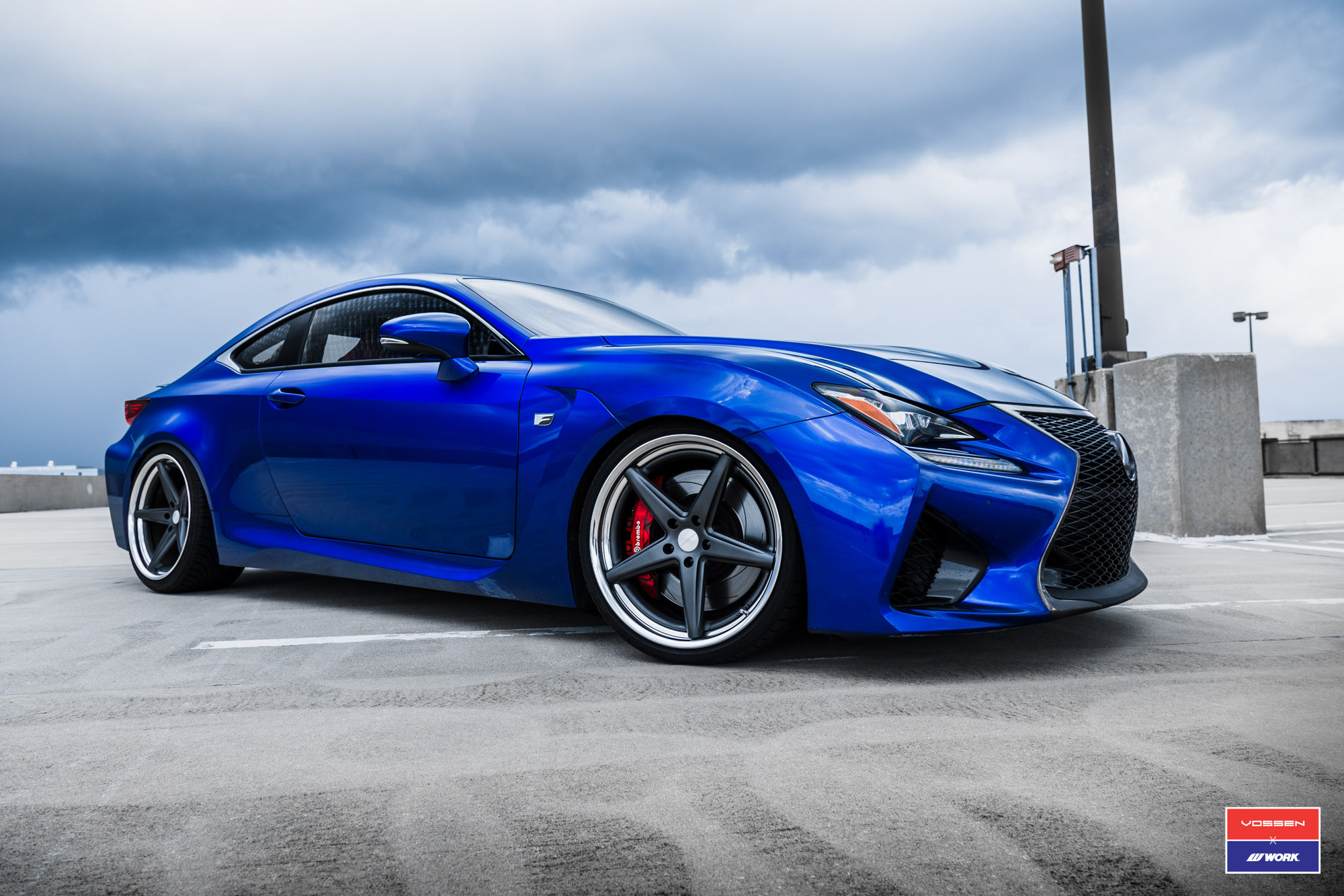 Vossen X Work Special Edition Wheels On Lexus RC-F Coupe - Photo by Vossen
