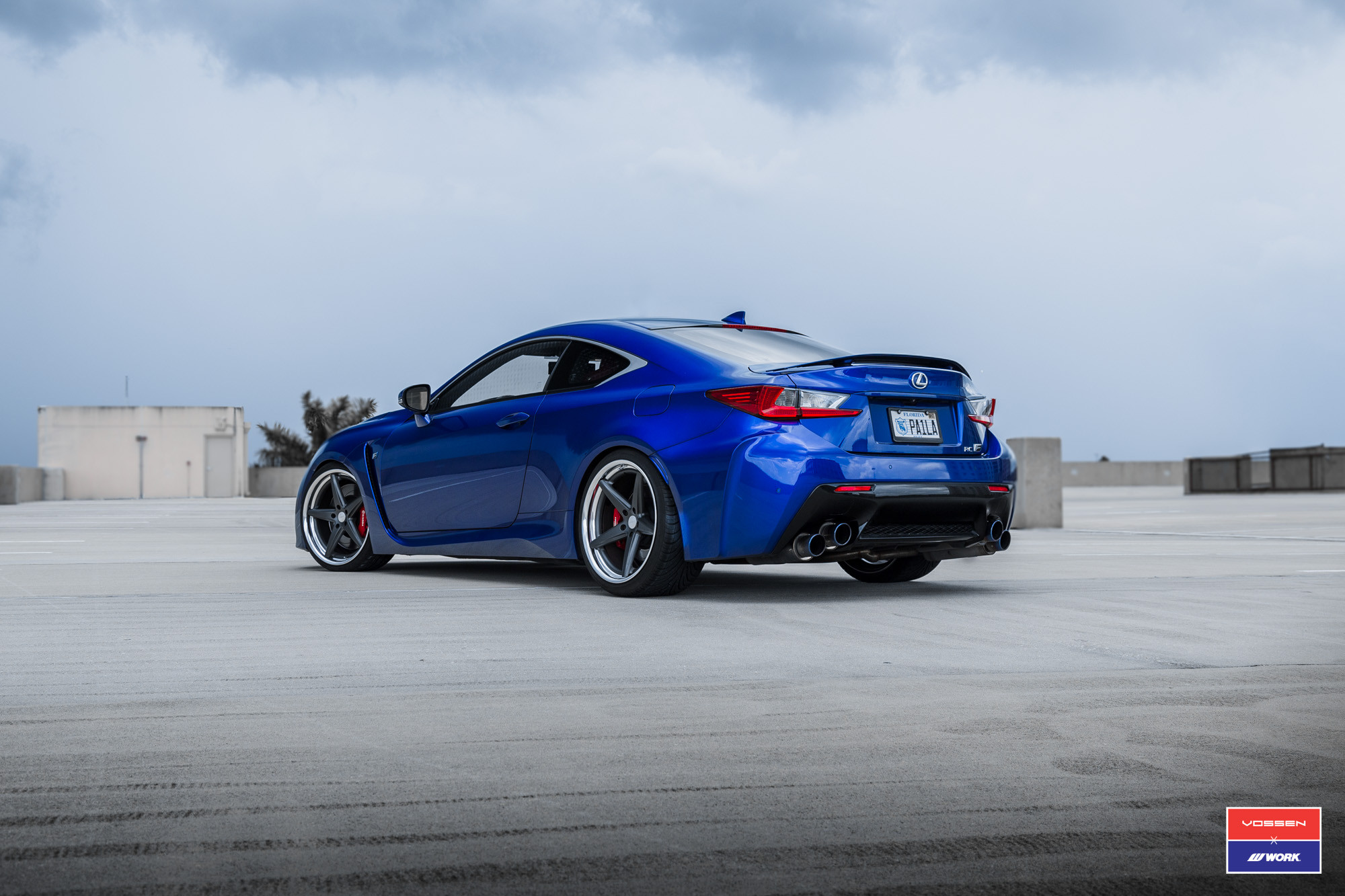 Lexus RC-F Exhaust Tips - Photo by Vossen