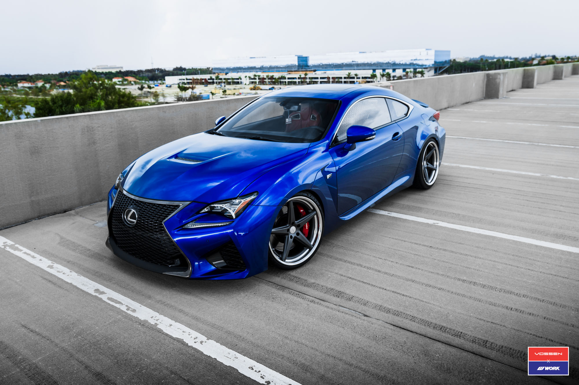 Lexus RC-F Ram Air Hood - Photo by Vossen