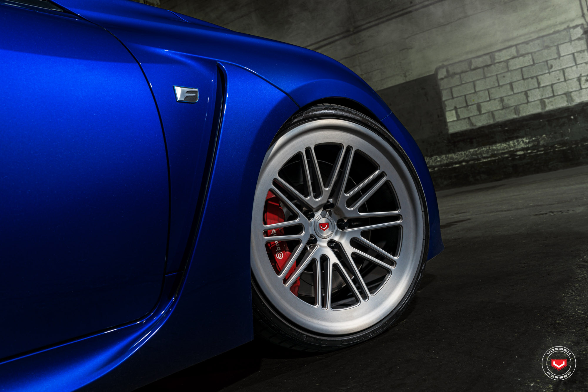 Vossen 107 Forged Rims on Lexus - Photo by Vossen