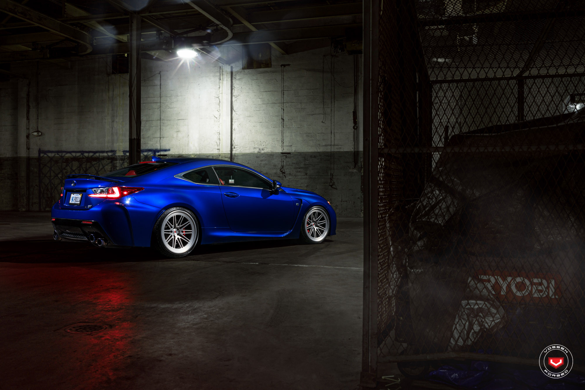 Stanced Lexus IS-F With Vossen Wheels - Photo by Vossen