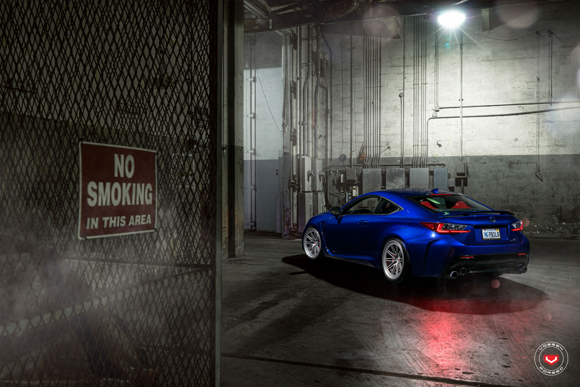 Blue Vossen 107 on Vossens - Photo by Vossen