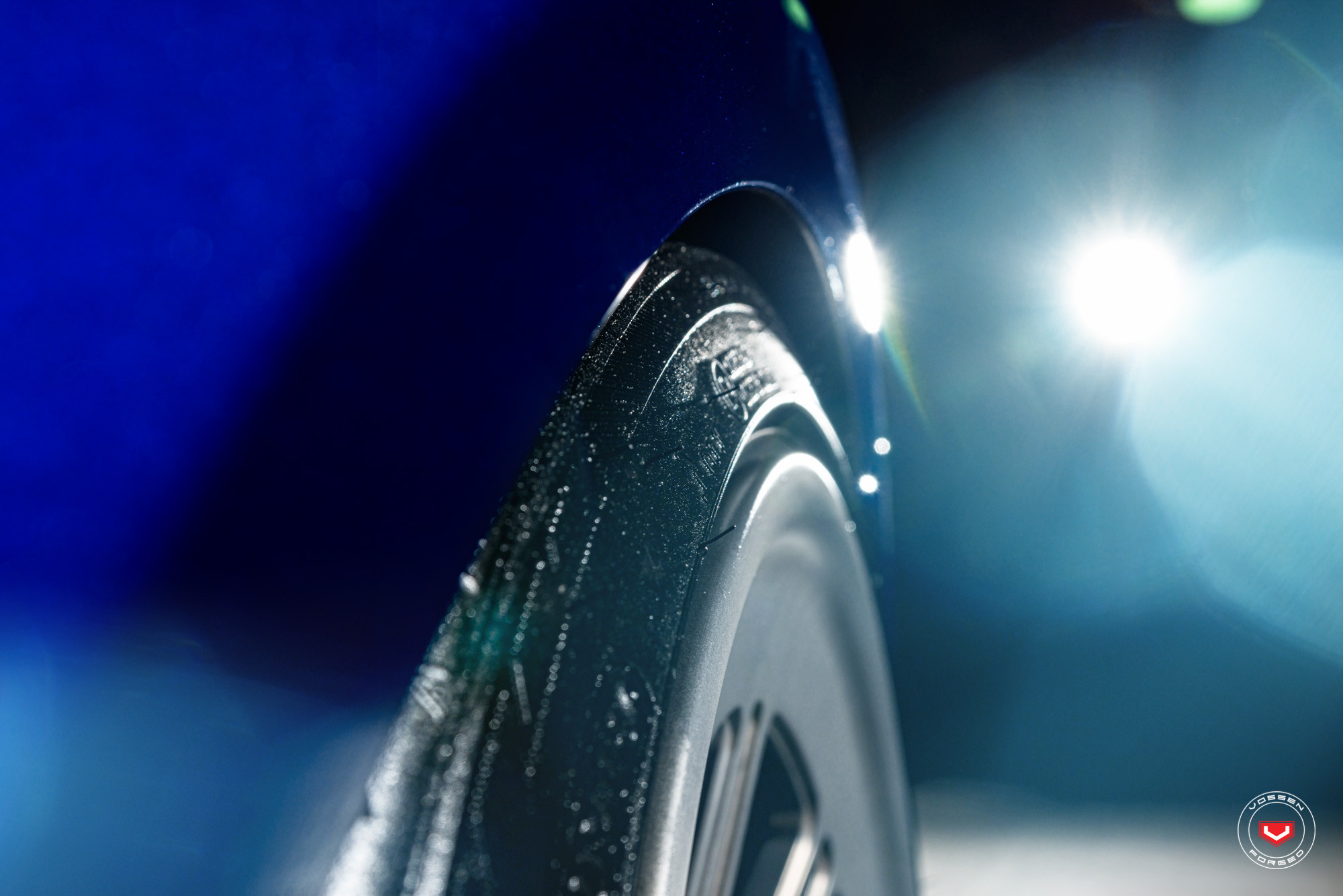 Tire Stretch Fitment - Photo by Vossen