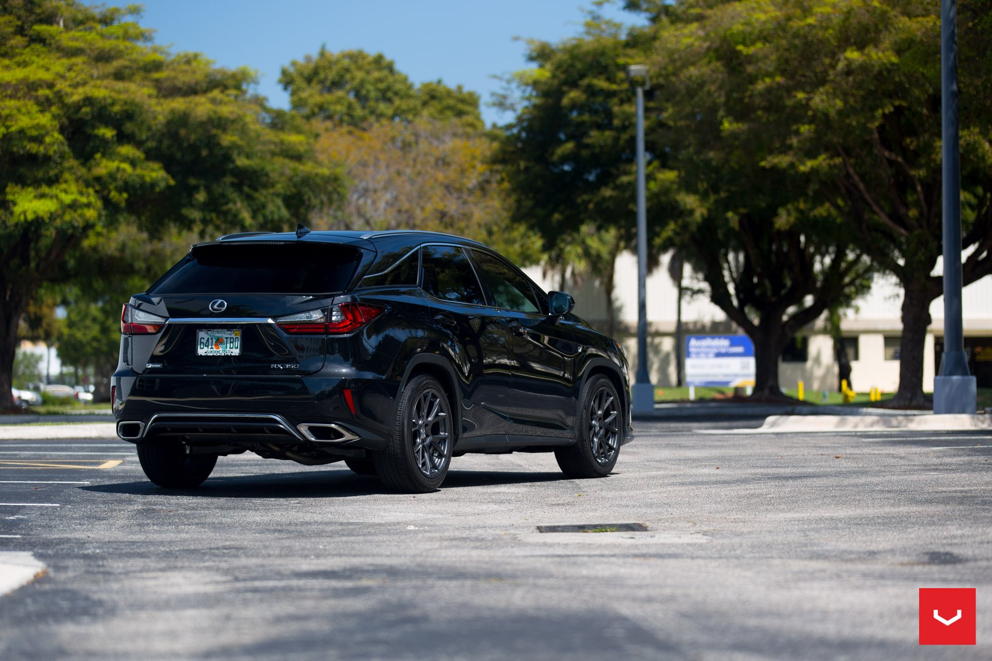 Black Lexus RX With Custom Wheels by Vossen | CARiD.com Gallery