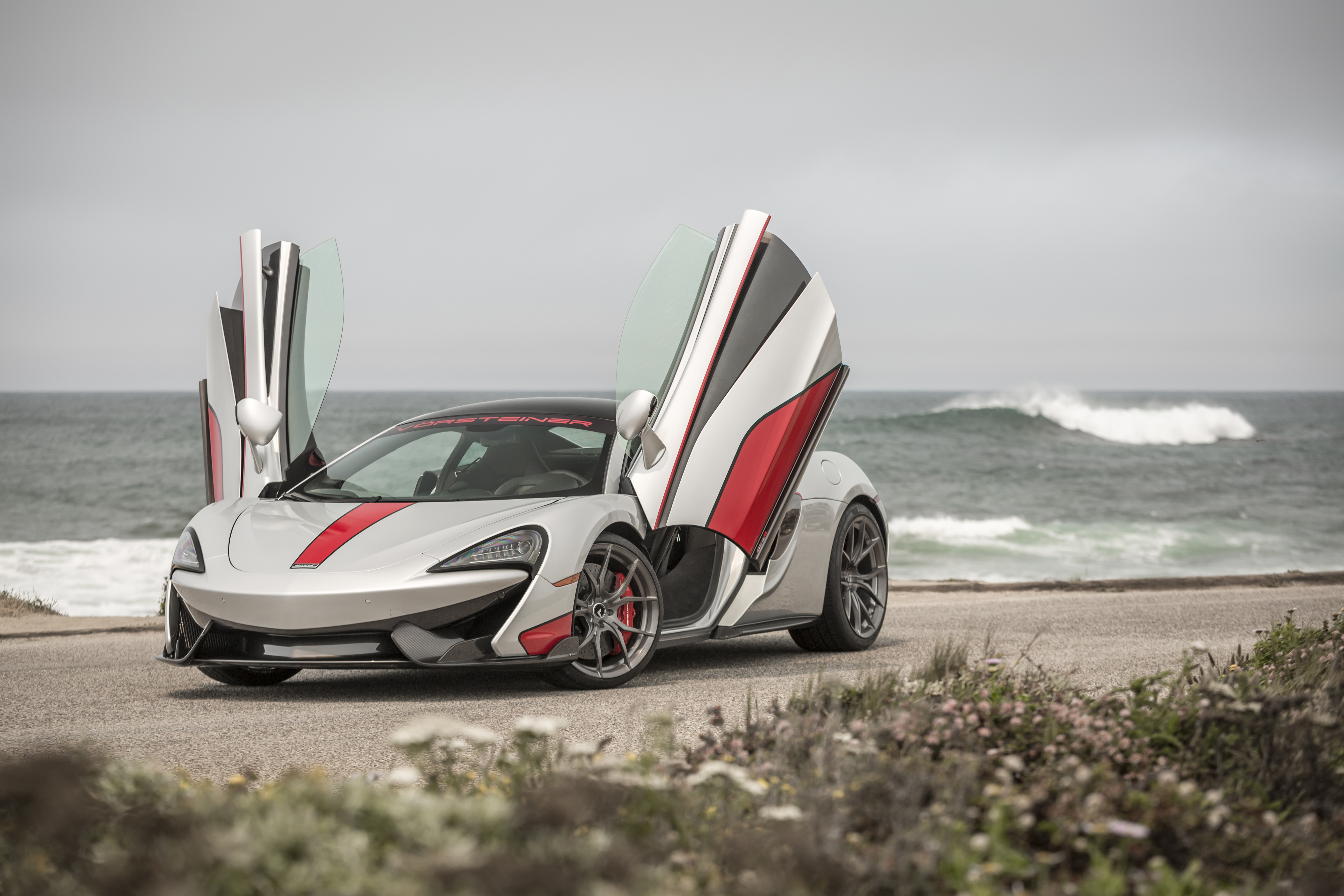 Gray McLaren 570S Upgraded with a Few Custom Parts | CARiD.com Gallery