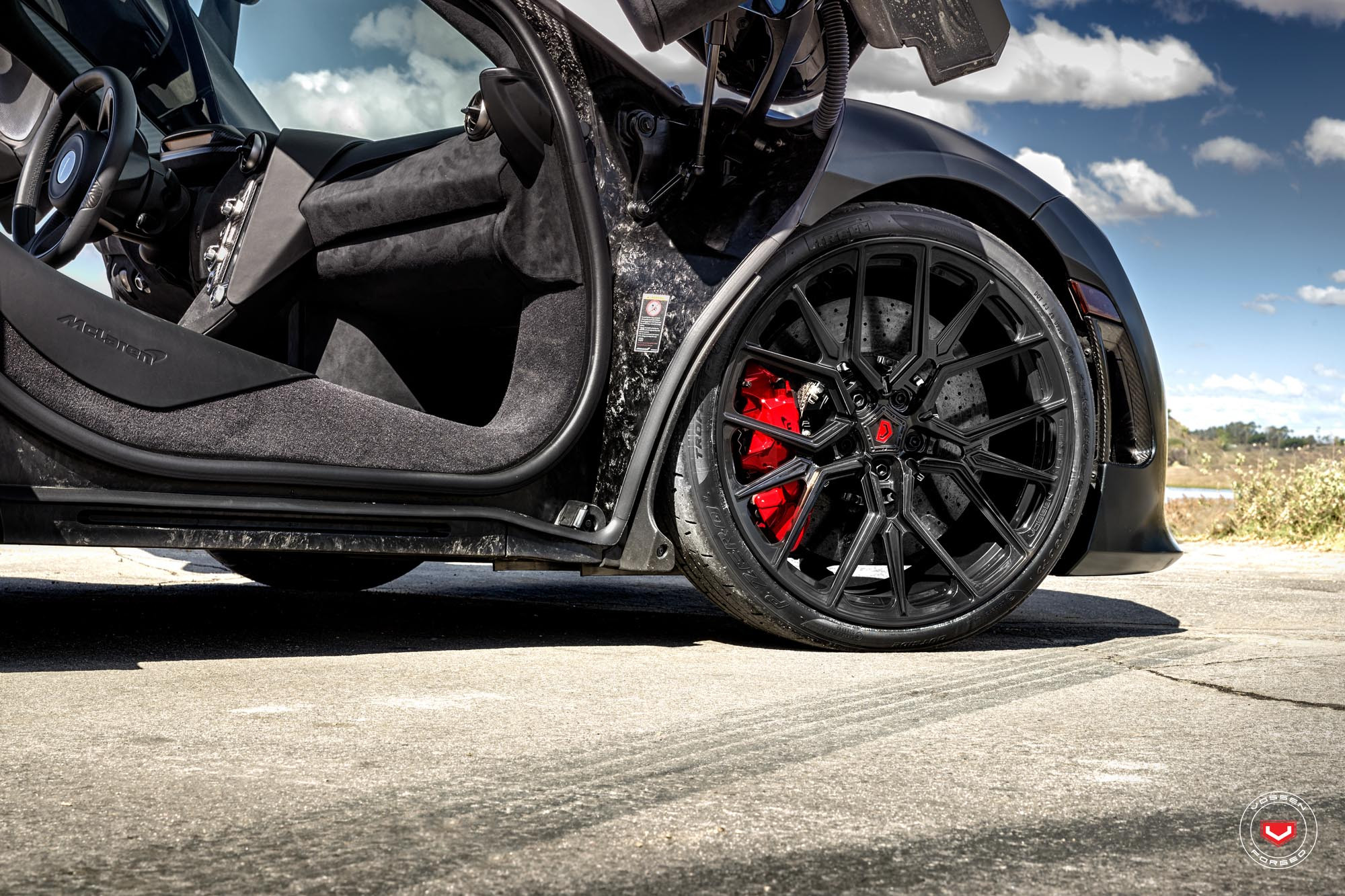 Forged Vossen Wheels on Custom Gray McLaren 720S - Photo by Vossen