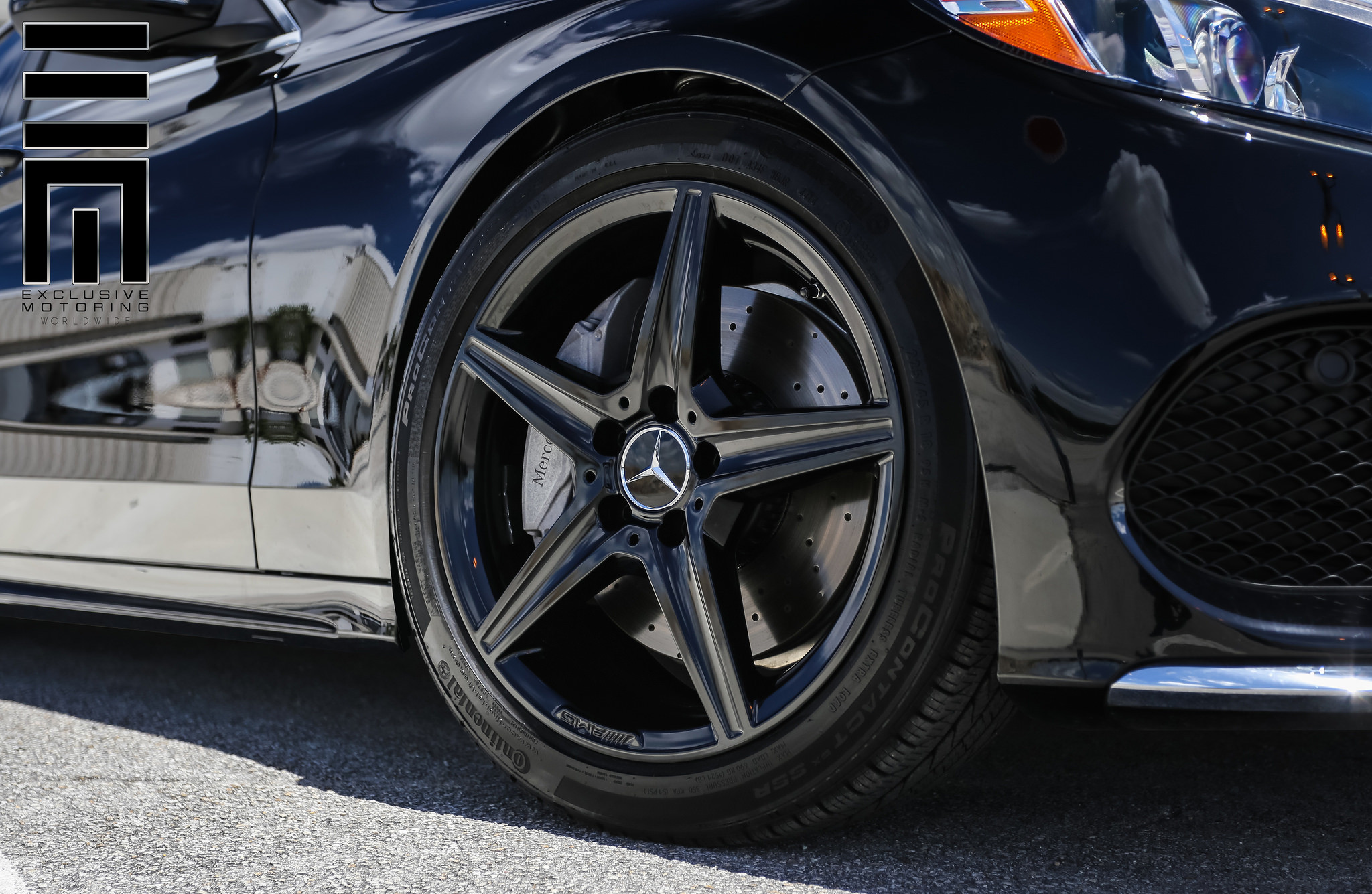 Black AMG Sport Rims - Photo by Exclusive Motoring