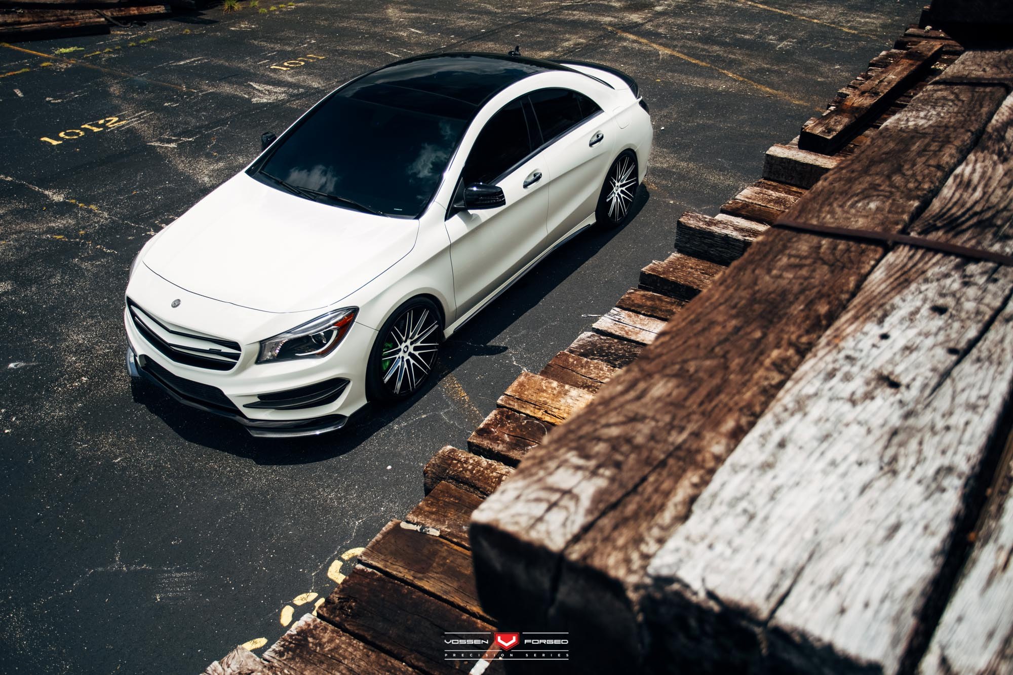 Mercedes CLA Green