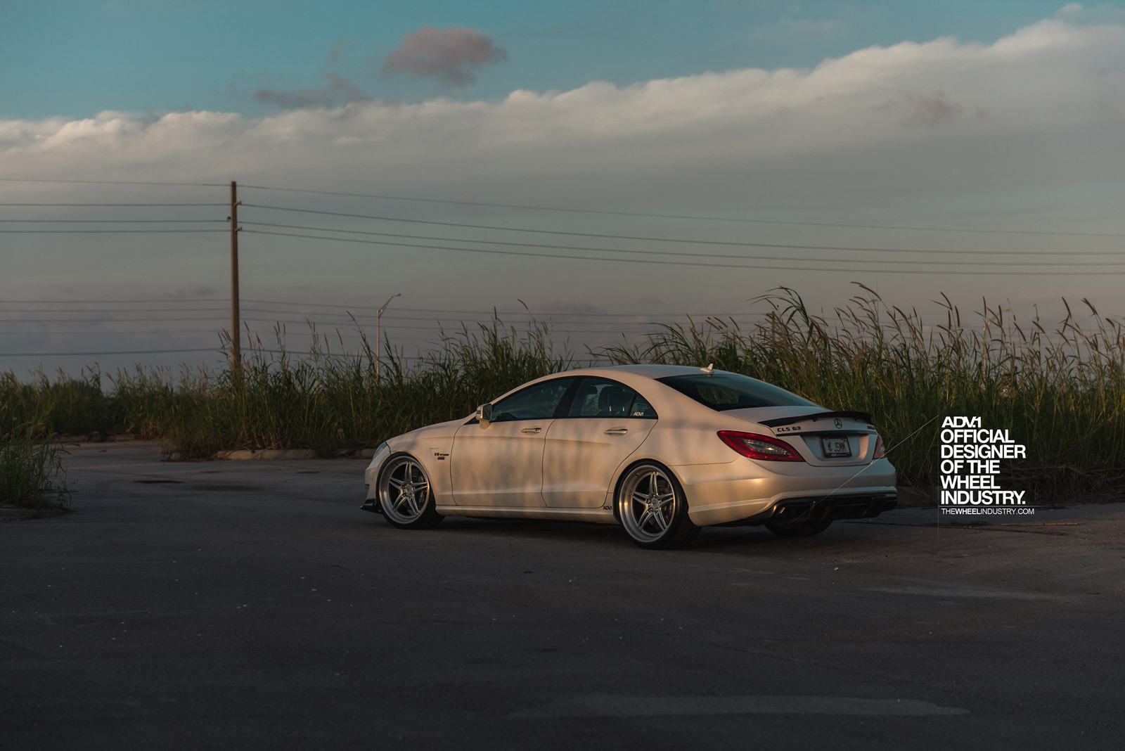 Deep Dish ADV1 Custom Rims on Mercedes CLS - Photo by ADV.1