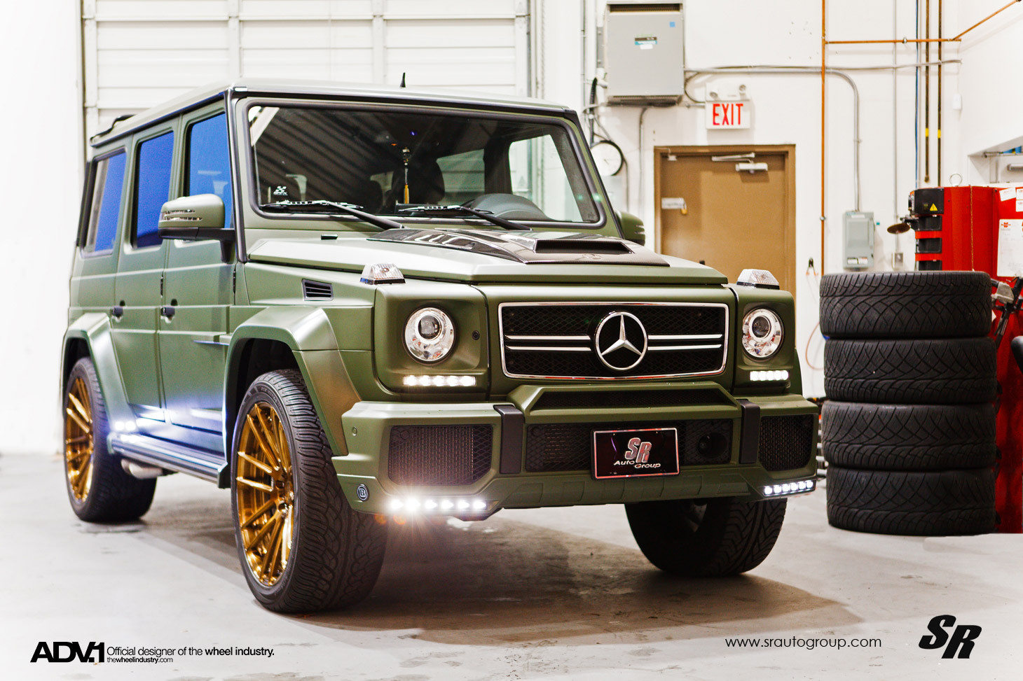Luxury Troops - Customized G-Class on Forged Rims - Photo by ADV.1
