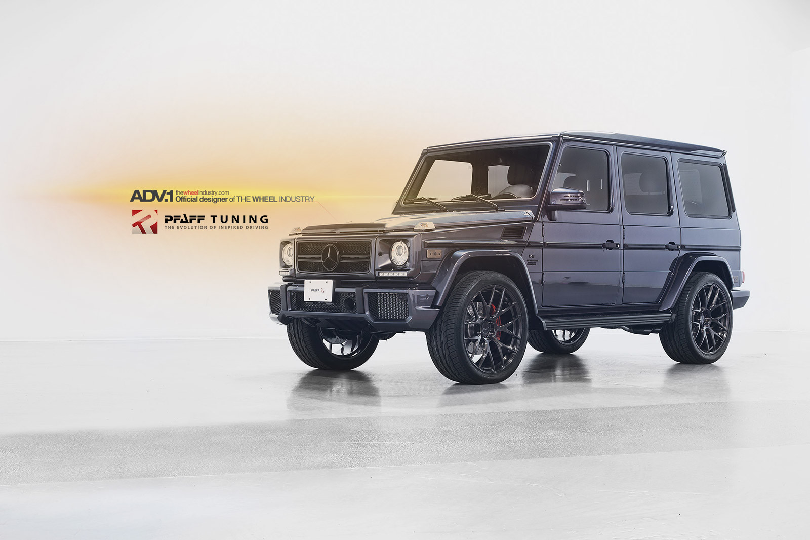 Custom G63 AMG With Side Exit Exhaust - Photo by ADV.1
