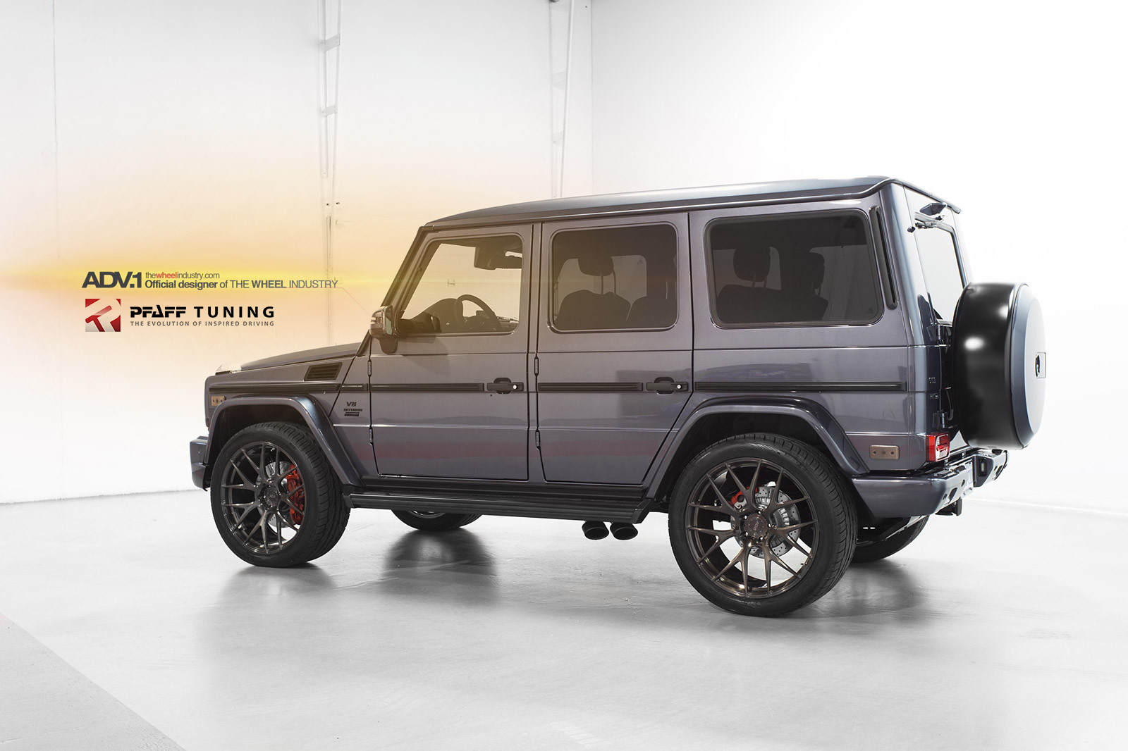 Mercedes G63 With Side Exit Exhaust - Photo by ADV.1
