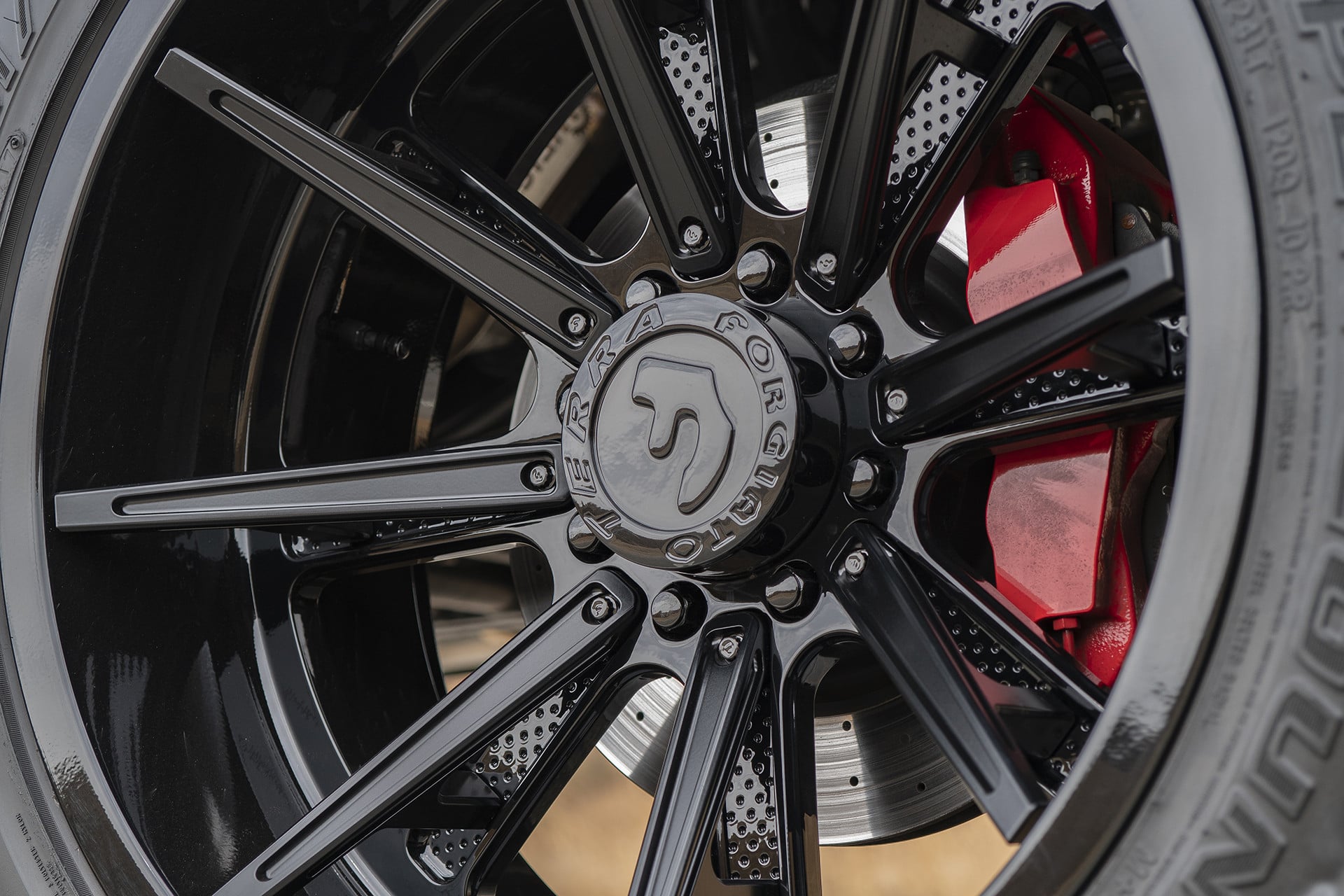 Forgiato Terra Wheels on Black Mercedes G Class - Photo by Forgiato