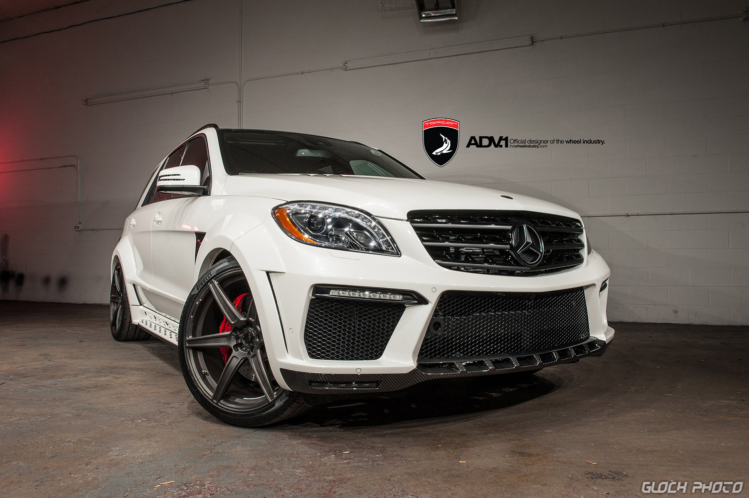 Diamond White M-Class With Carbon Fiber Touches - Photo by ADV.1