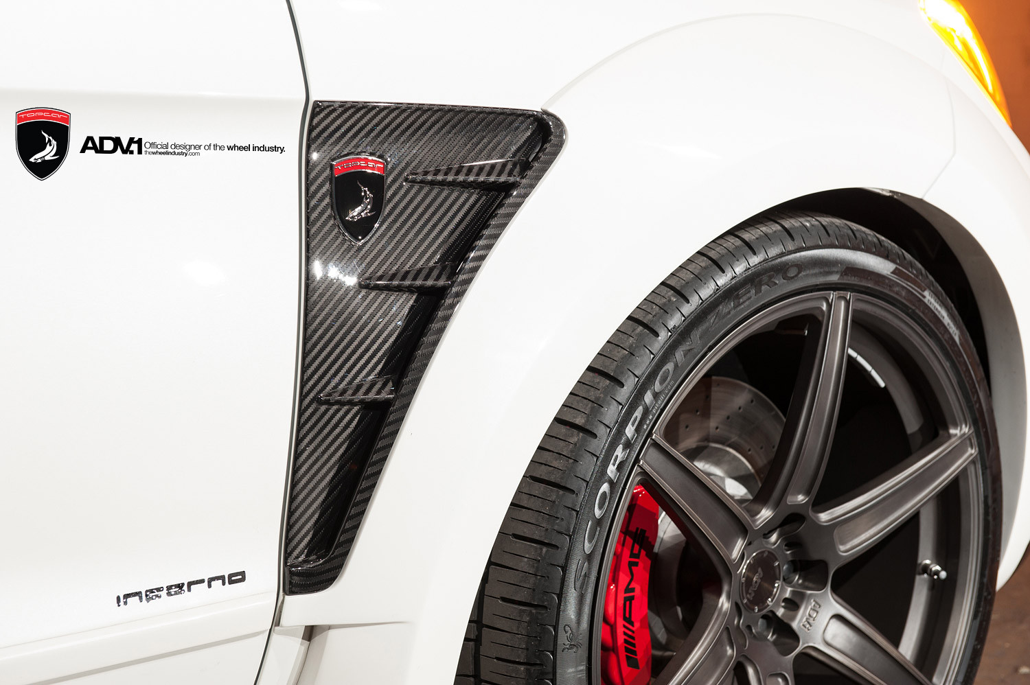 Top Car Custom Carbon Fiber Vents - Photo by ADV.1
