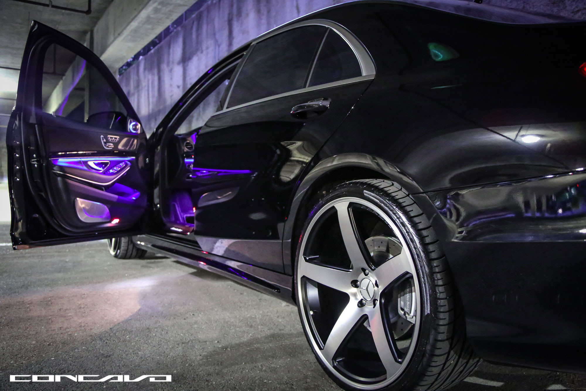 Mercedes S Class Interior Accent LED Light - Photo by Concavo