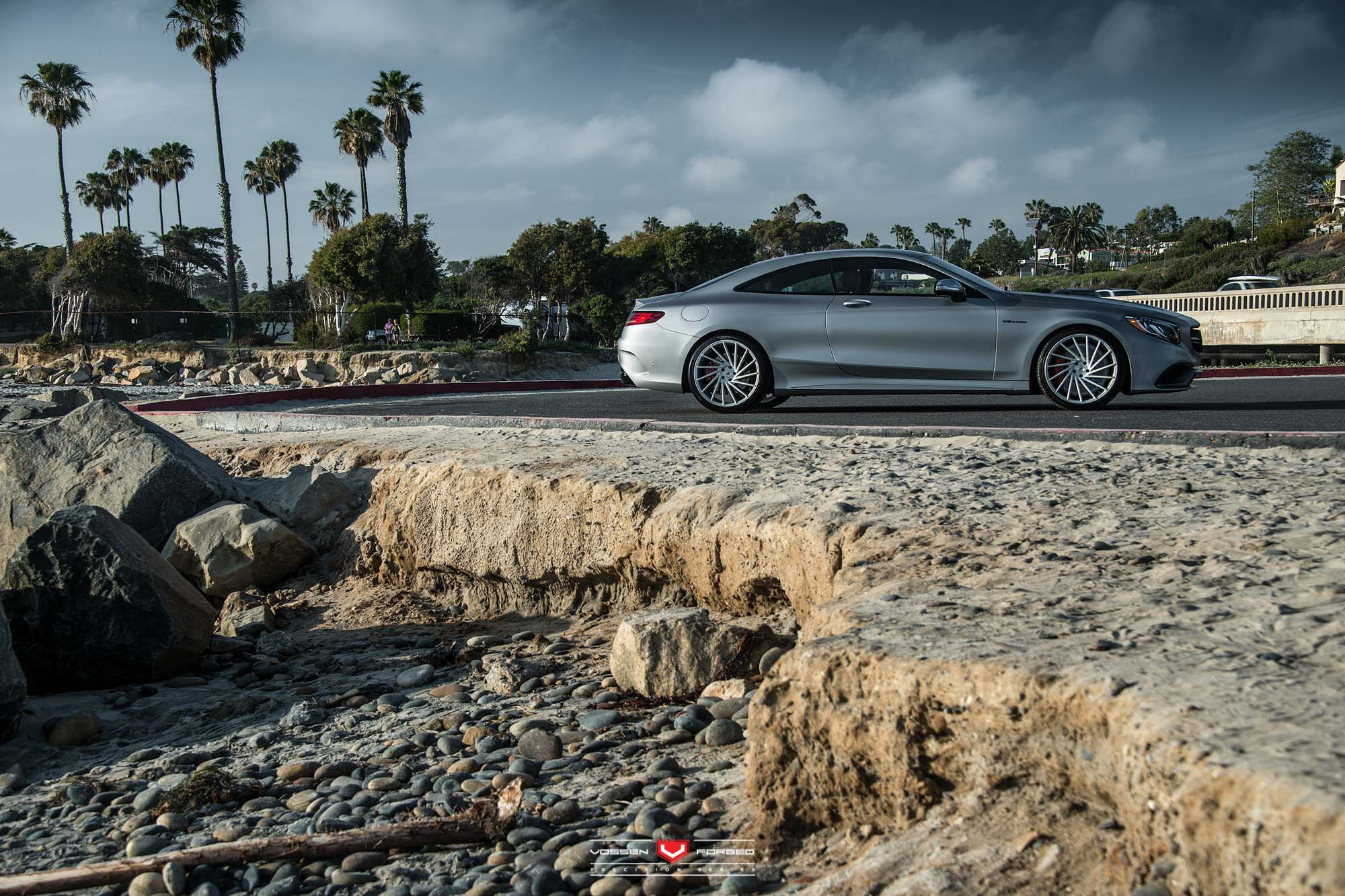 Silver Mercedes S Class on Vossen Forged VPS Wheels - Photo by Vossen